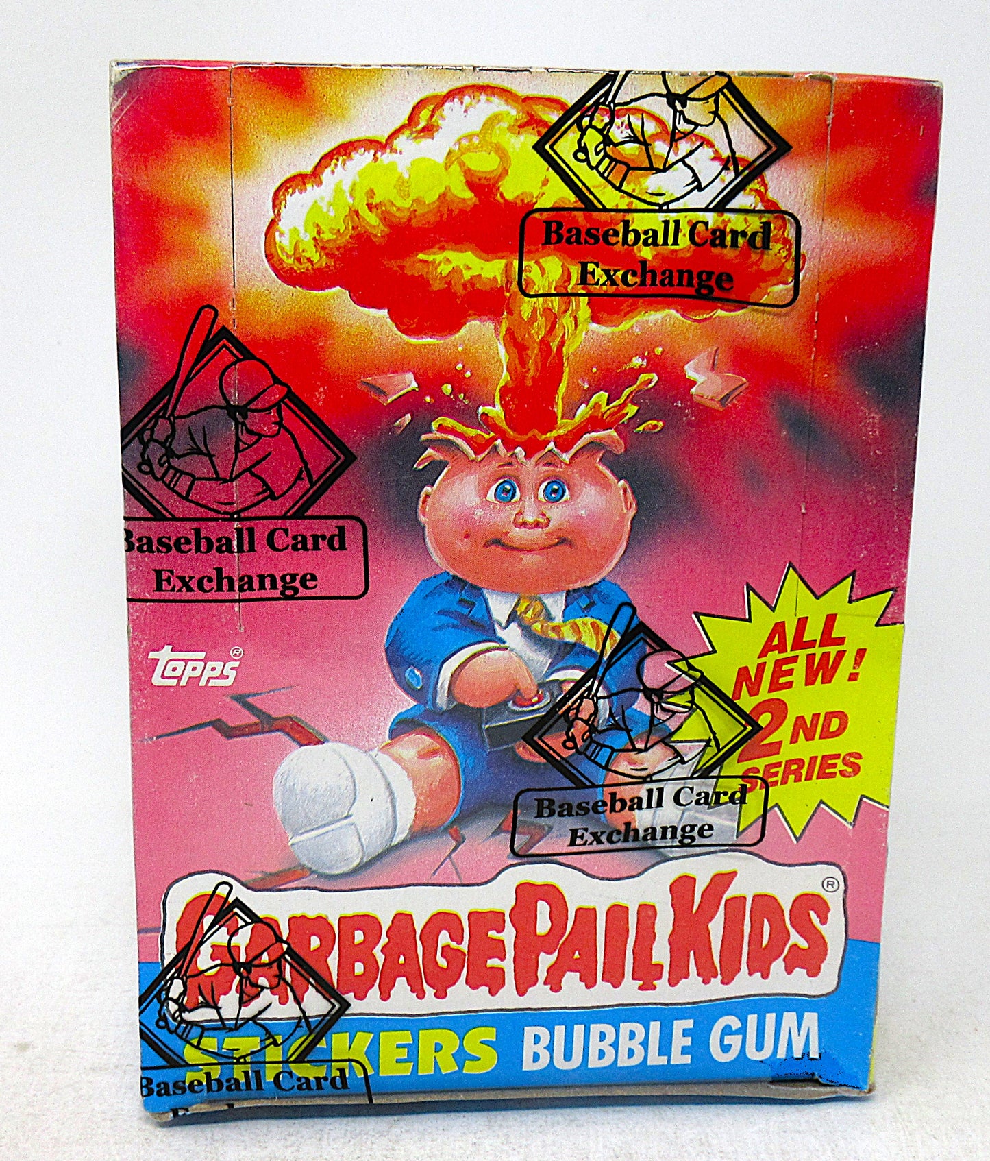 1985 Topps Garbage Pail Kids Unopened Series 2 Wax Box (w/ Price) (BBCE) (A18139)