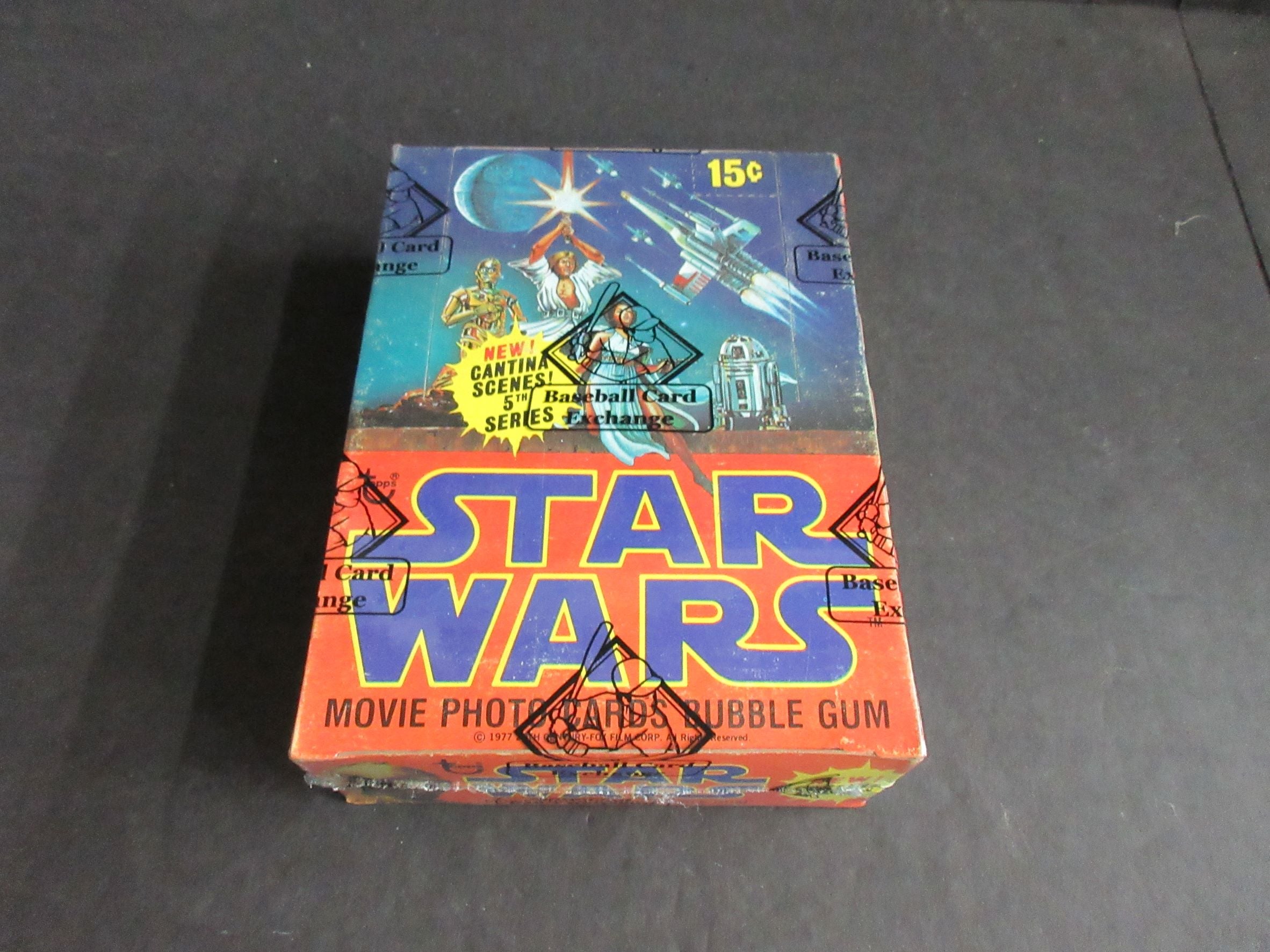 1978 Topps Star Wars Unopened Series 5 Wax Box