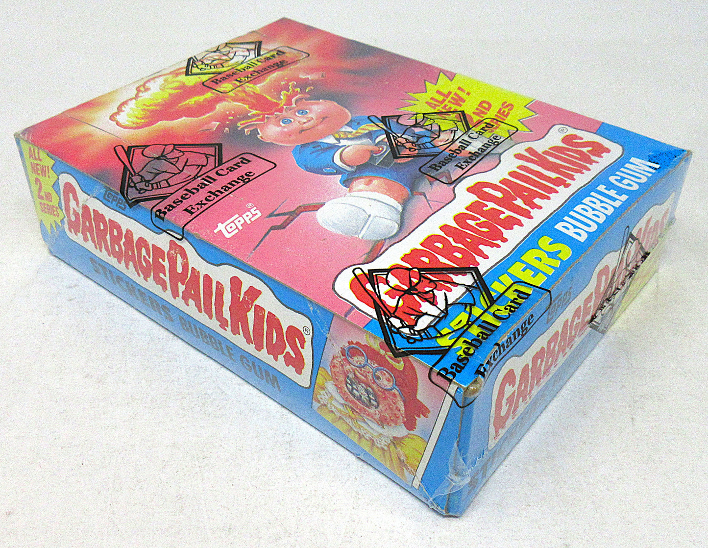 1985 Topps Garbage Pail Kids Unopened Series 2 Wax Box (w/ Price) (BBCE) (A18139)