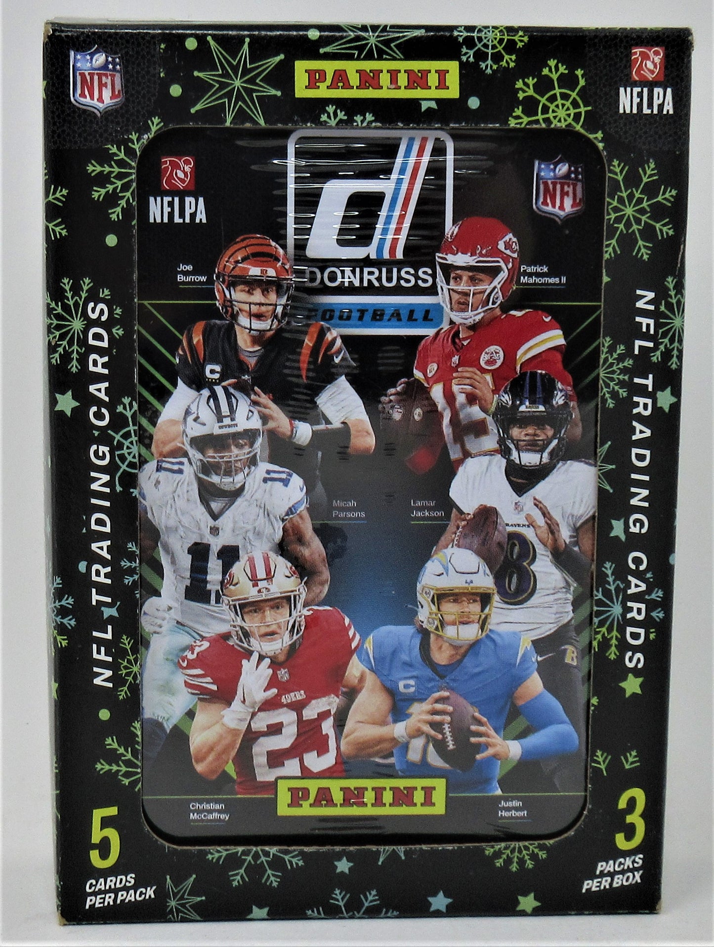 2024 Panini Donruss Football Winter Holiday Box (Tin) (3/5)