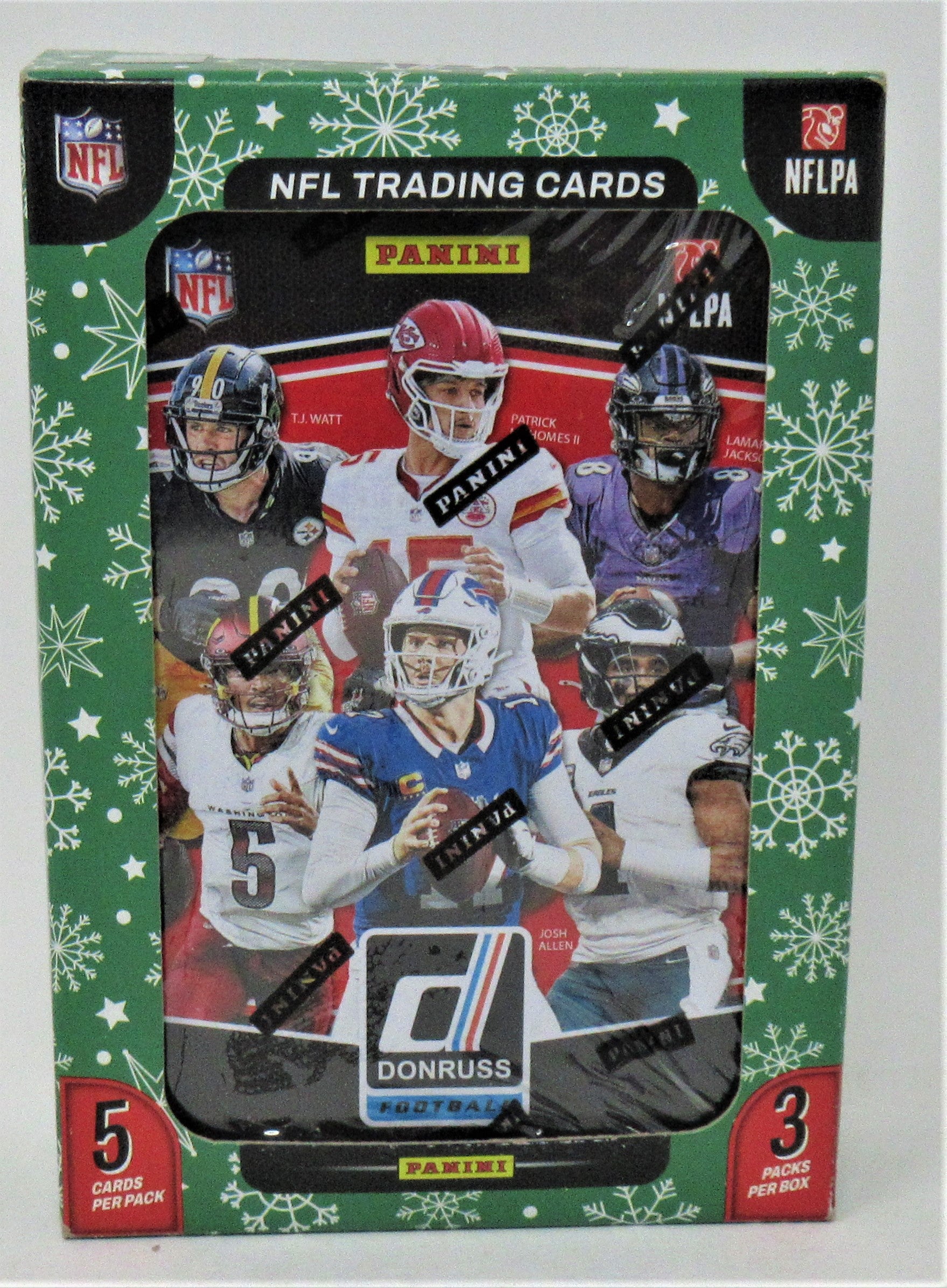 2025 Panini Donruss Football Winter Holiday Box (Tin) (3/5)