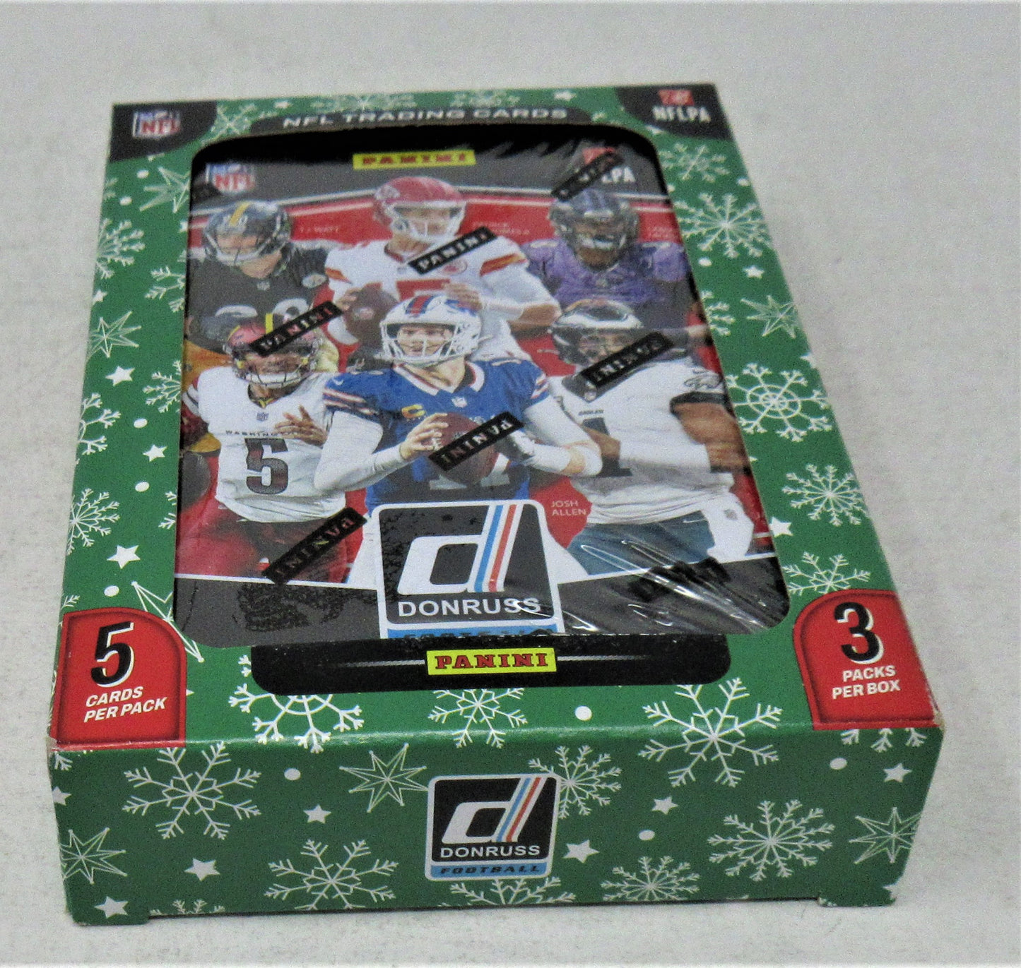 2025 Panini Donruss Football Winter Holiday Box (Tin) (3/5)