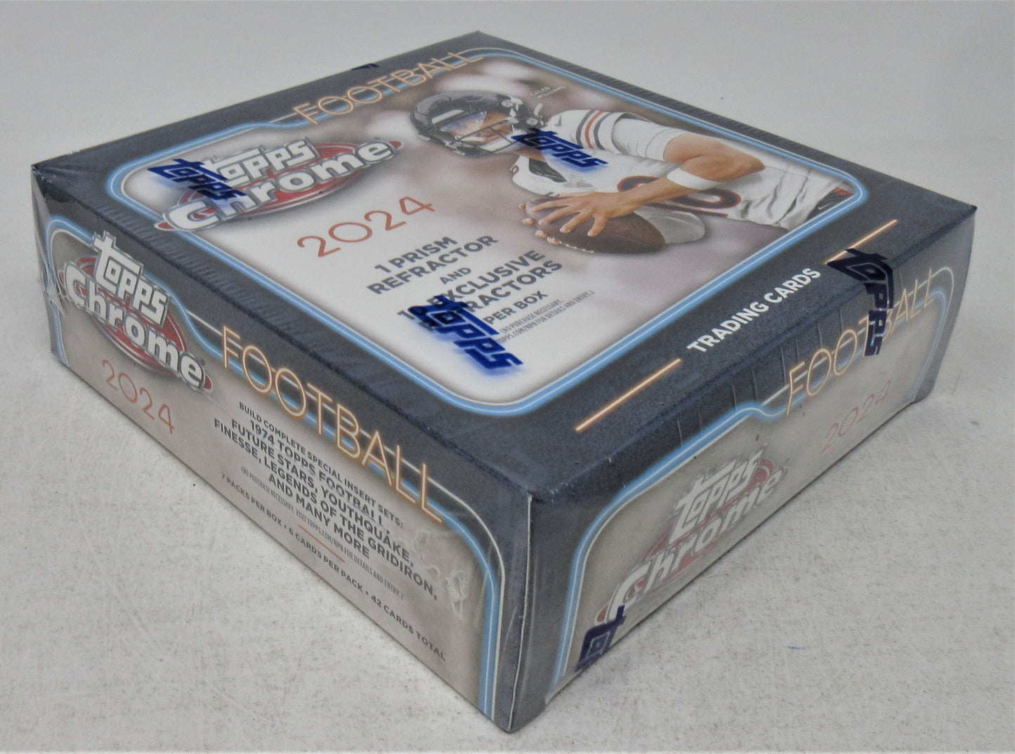 2024 Topps Chrome Football Mega Box (7/6)