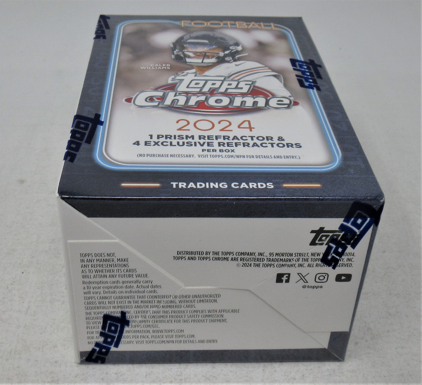 2024 Topps Chrome Football Blaster Box (7/4)