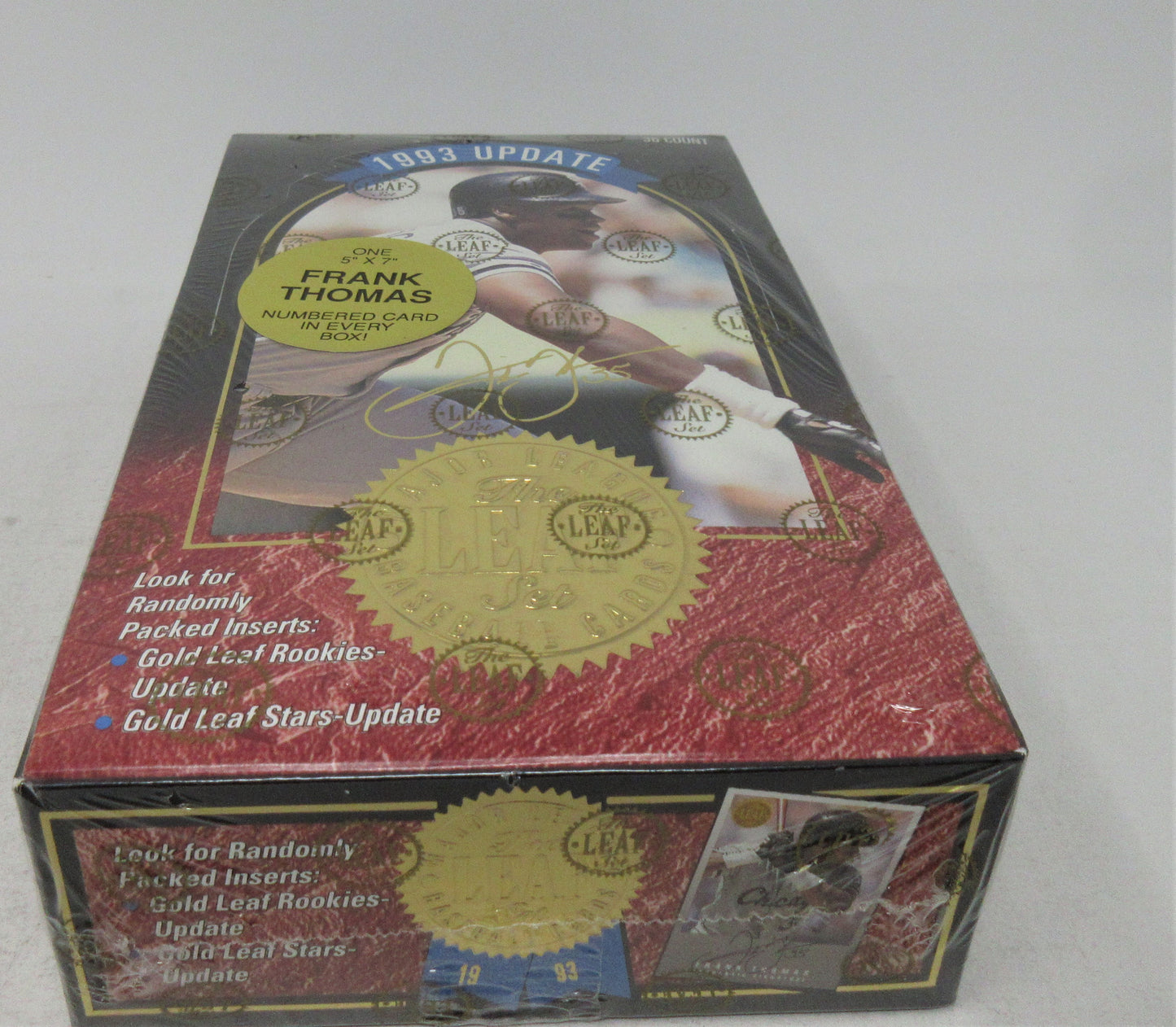 1993 Leaf Baseball Update Series Box (36/14)