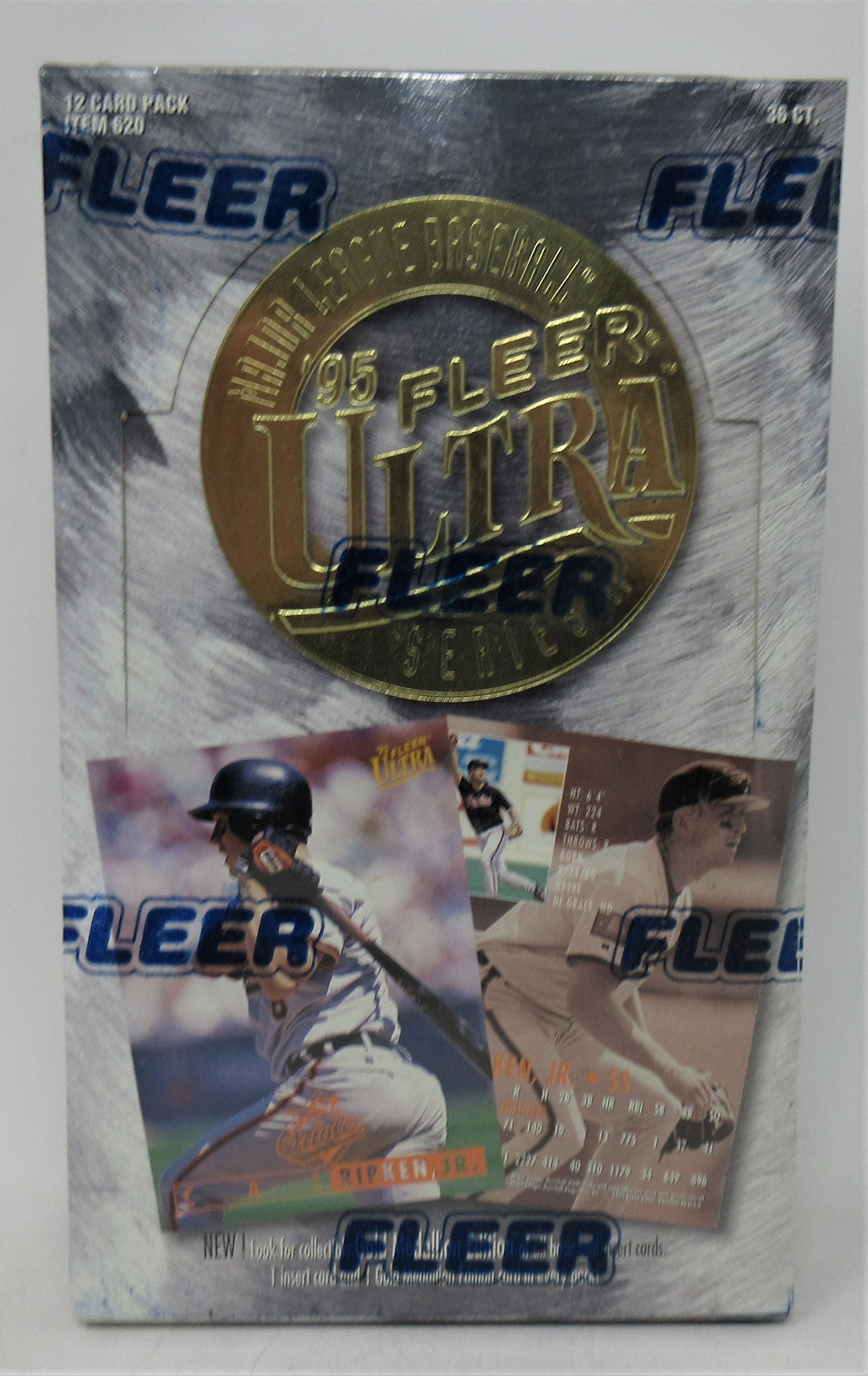 1995 Fleer Ultra Baseball Series 2 Box (36/12)