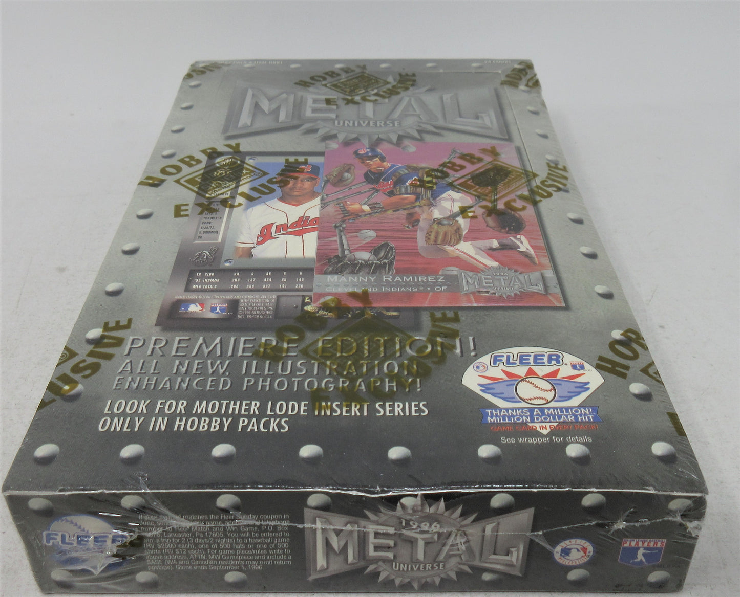 1996 Fleer Metal Universe Baseball Box (Hobby) (24/8)