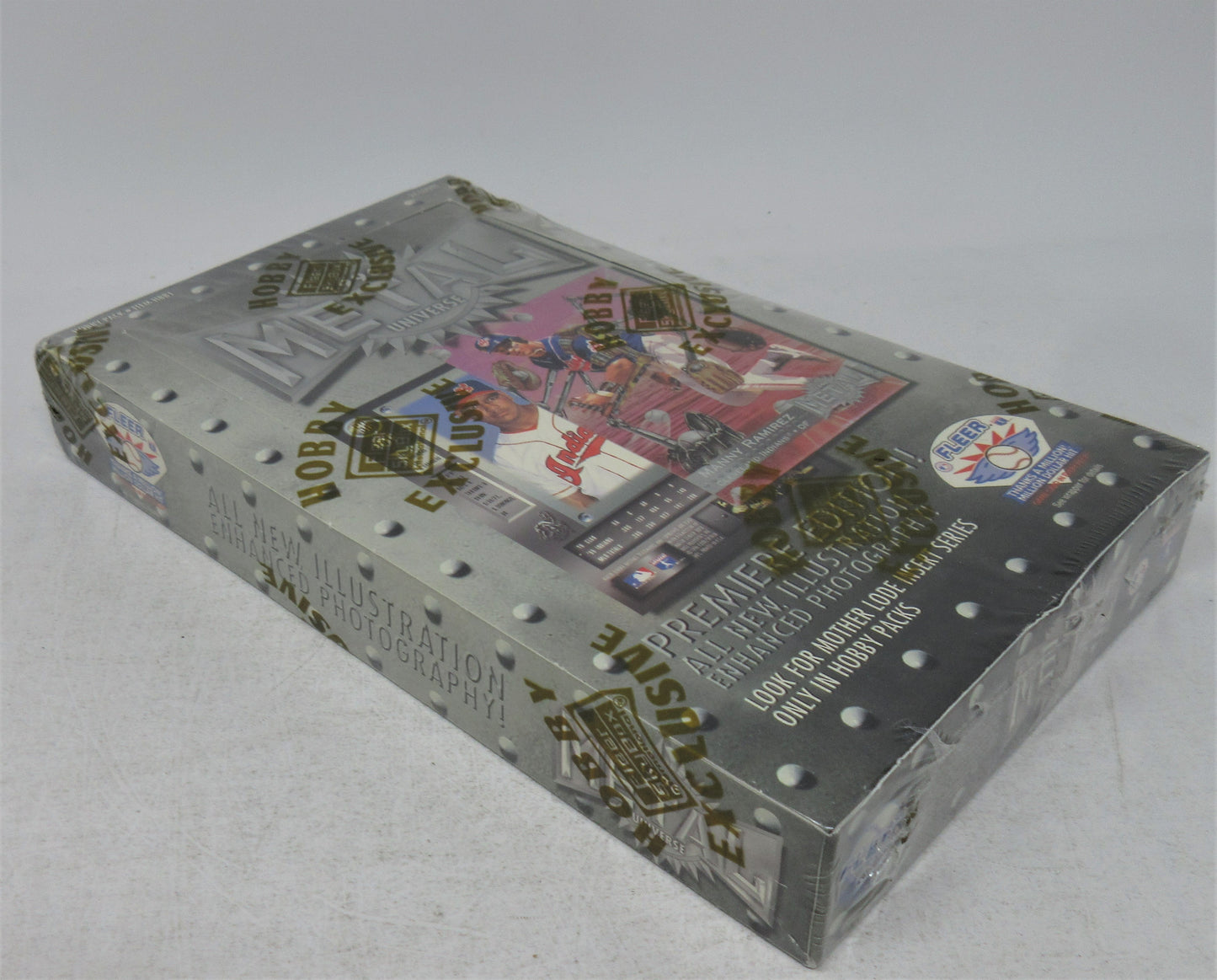 1996 Fleer Metal Universe Baseball Box (Hobby) (24/8)
