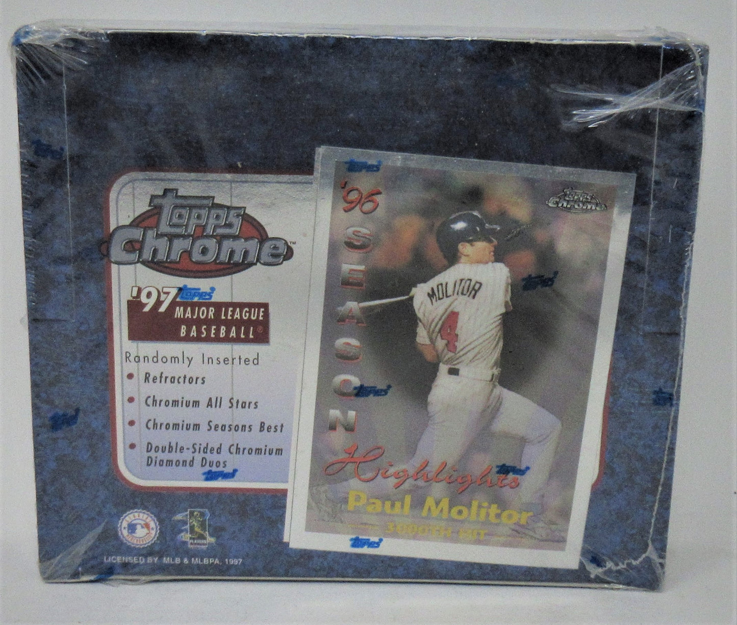 1997 Topps Chrome Baseball Box (Retail) (20/4)