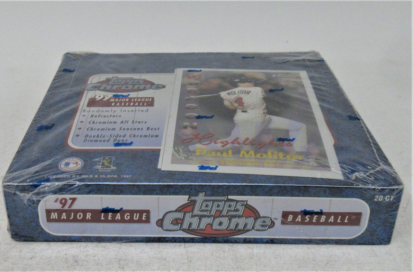 1997 Topps Chrome Baseball Box (Retail) (20/4)