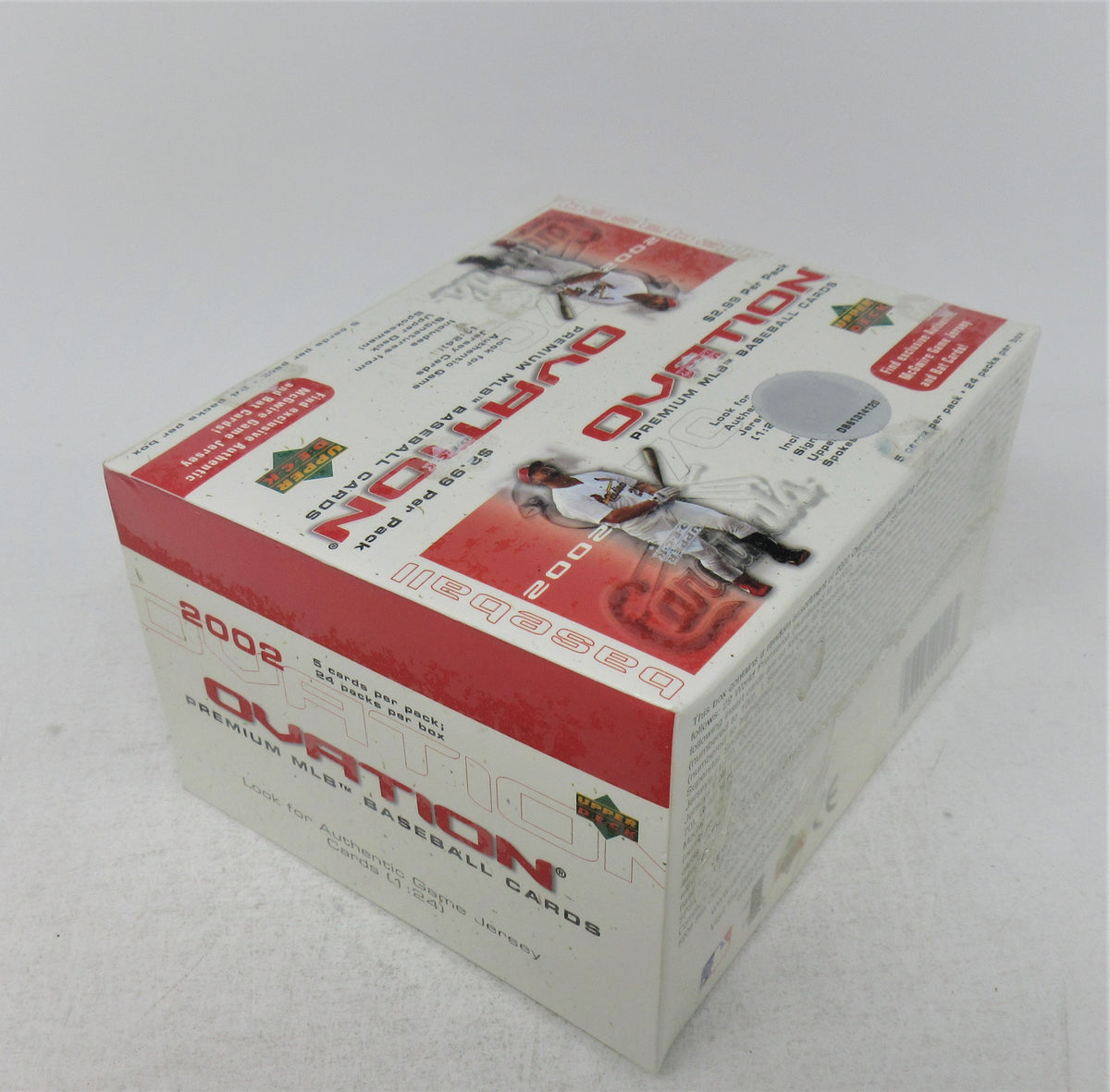 2002 Upper Deck Ovation Baseball Box (Retail) (24/5)