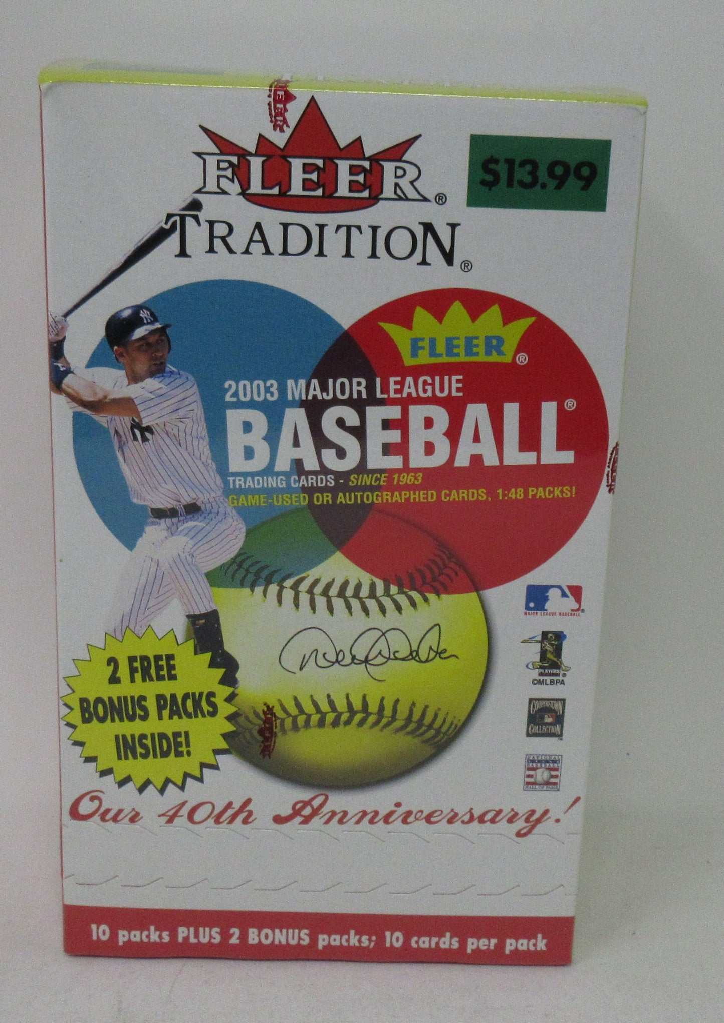 2003 Fleer Tradition Baseball Blaster Box (12/10)