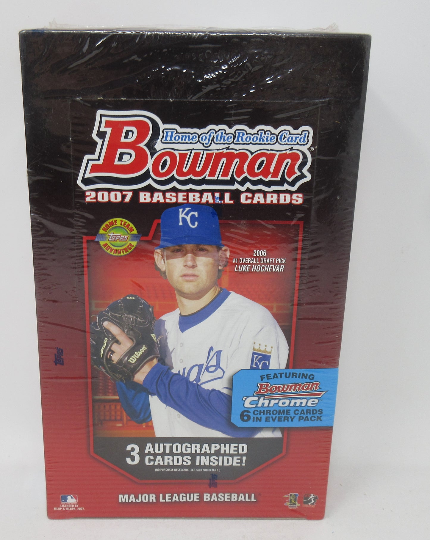 2007 Bowman Baseball Jumbo Box (HTA) (12/32)