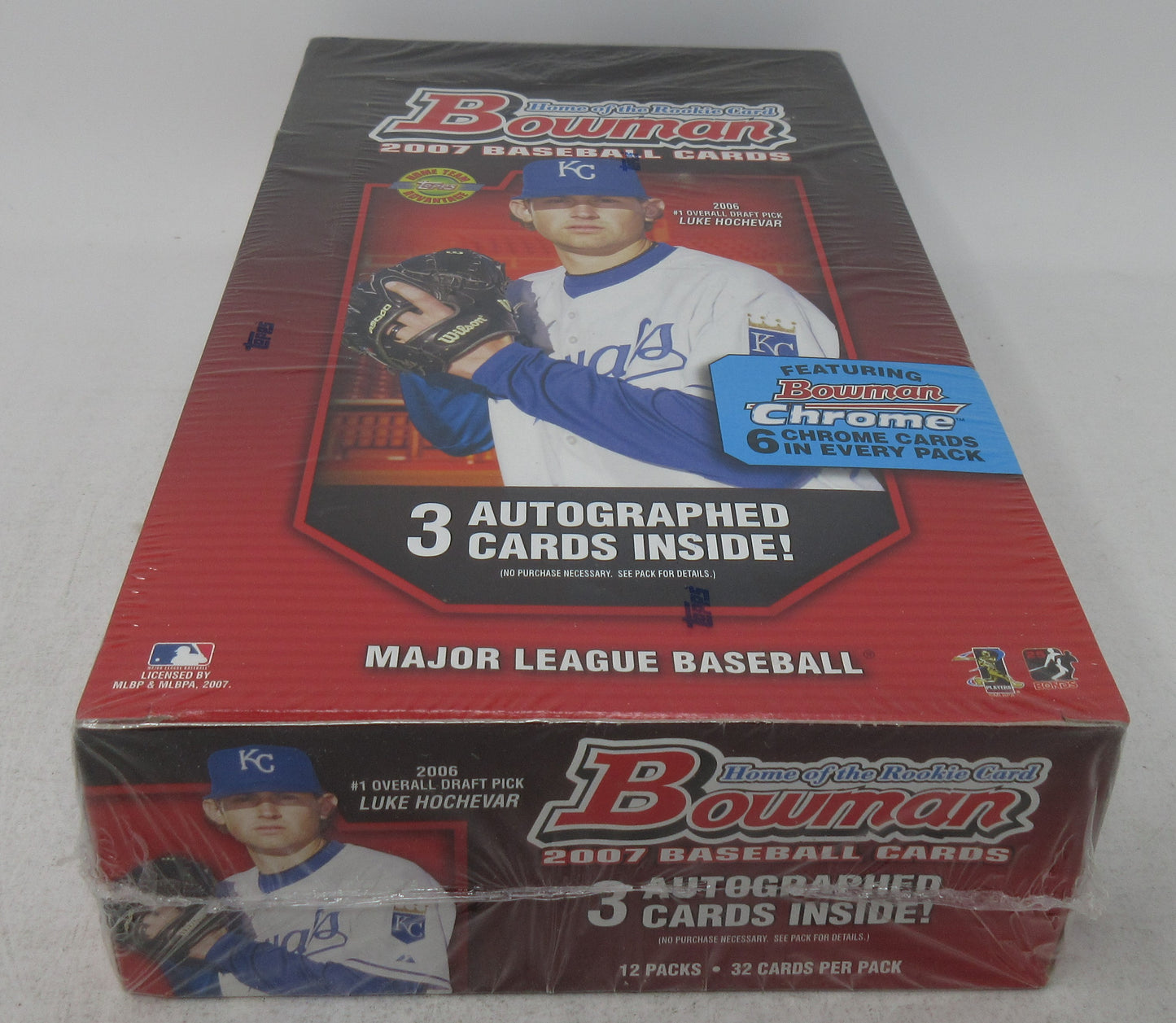 2007 Bowman Baseball Jumbo Box (HTA) (12/32)