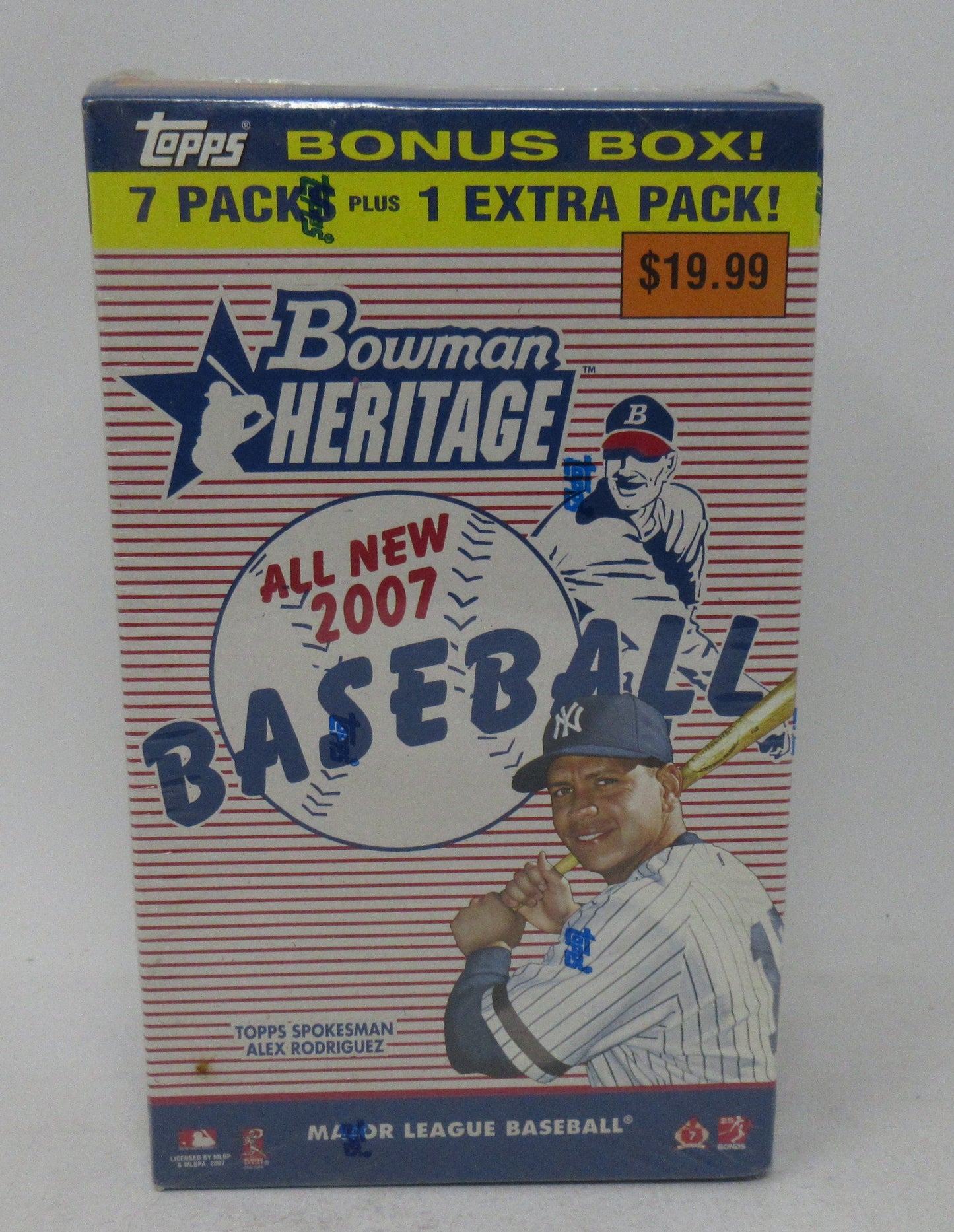 2007 Bowman Heritage Baseball Blaster Box (8/8)
