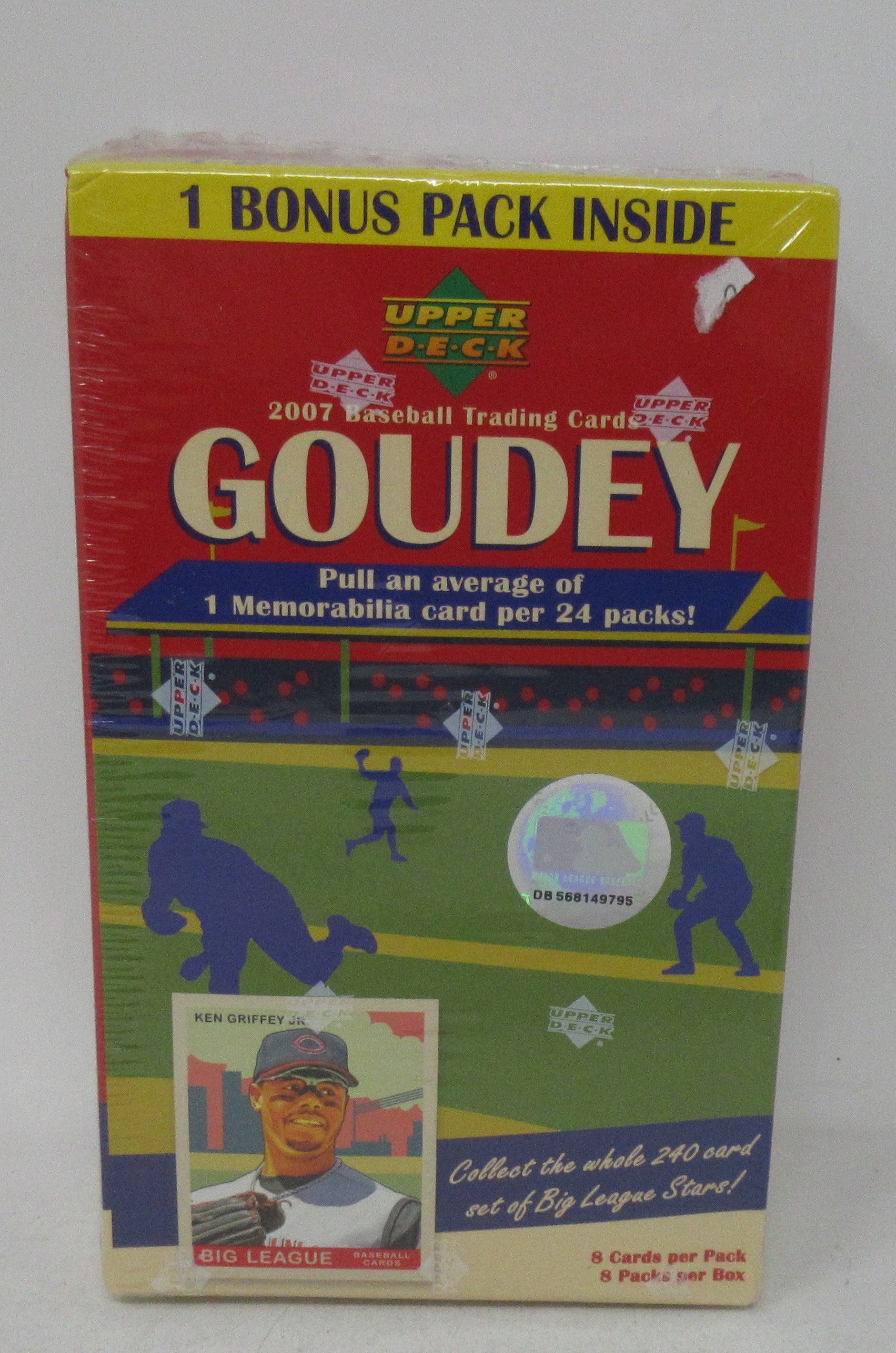2007 Upper Deck Goudey Baseball Blaster Box (8/8)