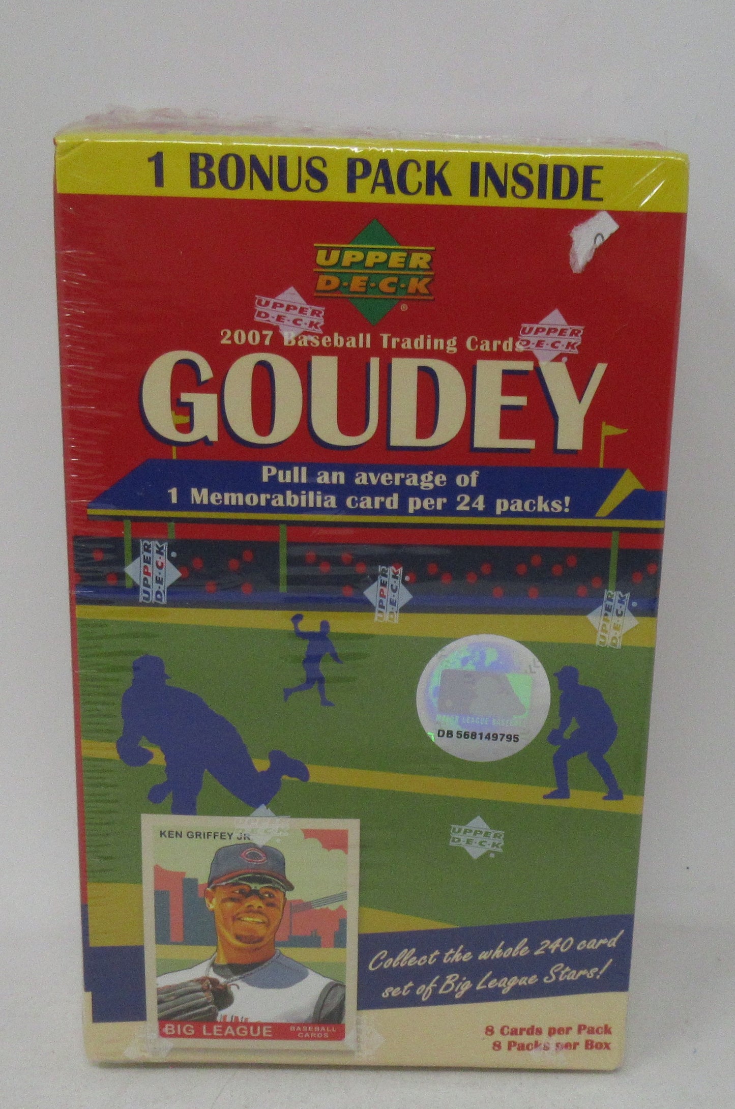 2007 Upper Deck Goudey Baseball Blaster Box (8/8)