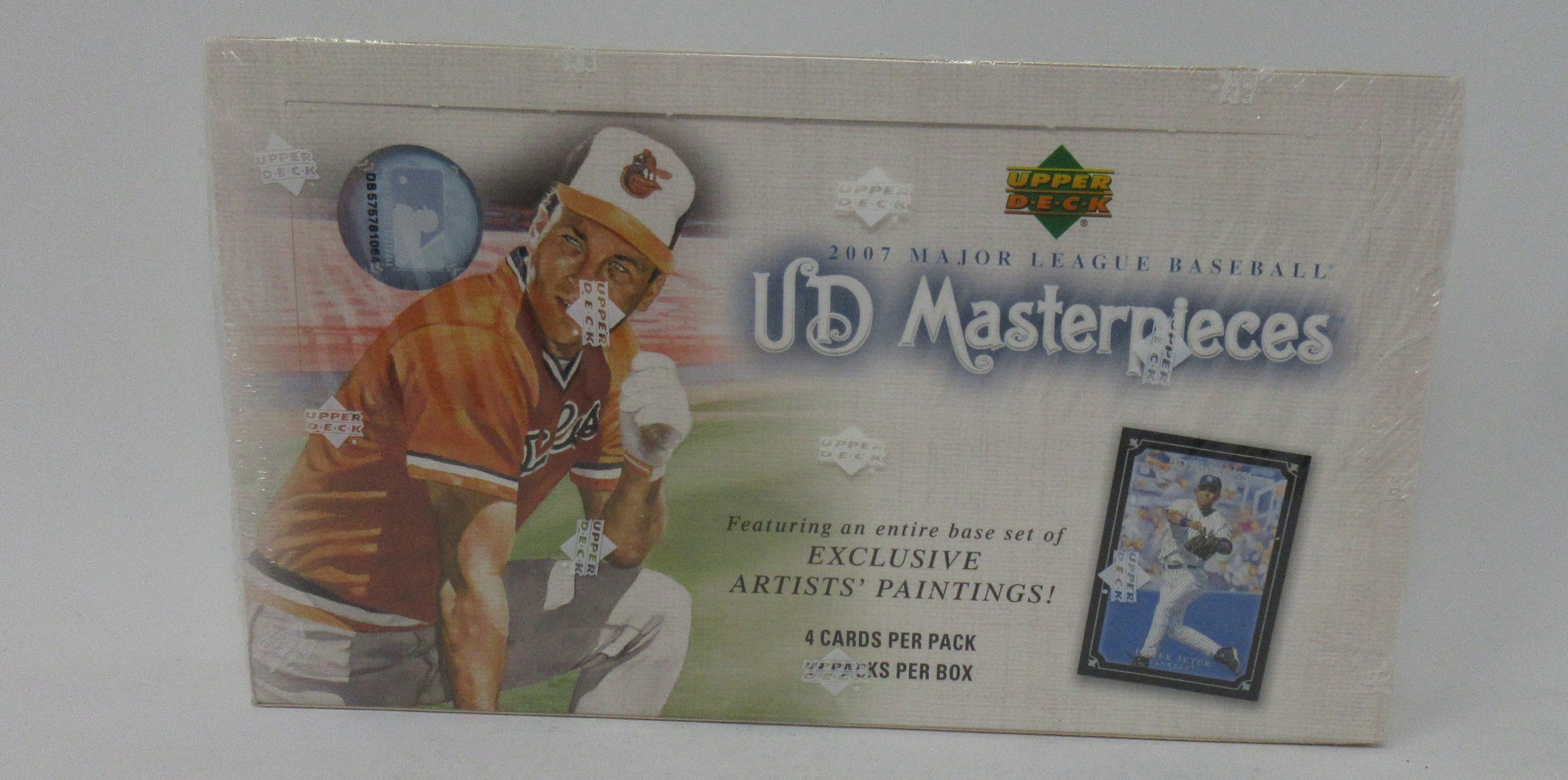 2007 Upper Deck Masterpieces Baseball Box (Hobby) (18/4)