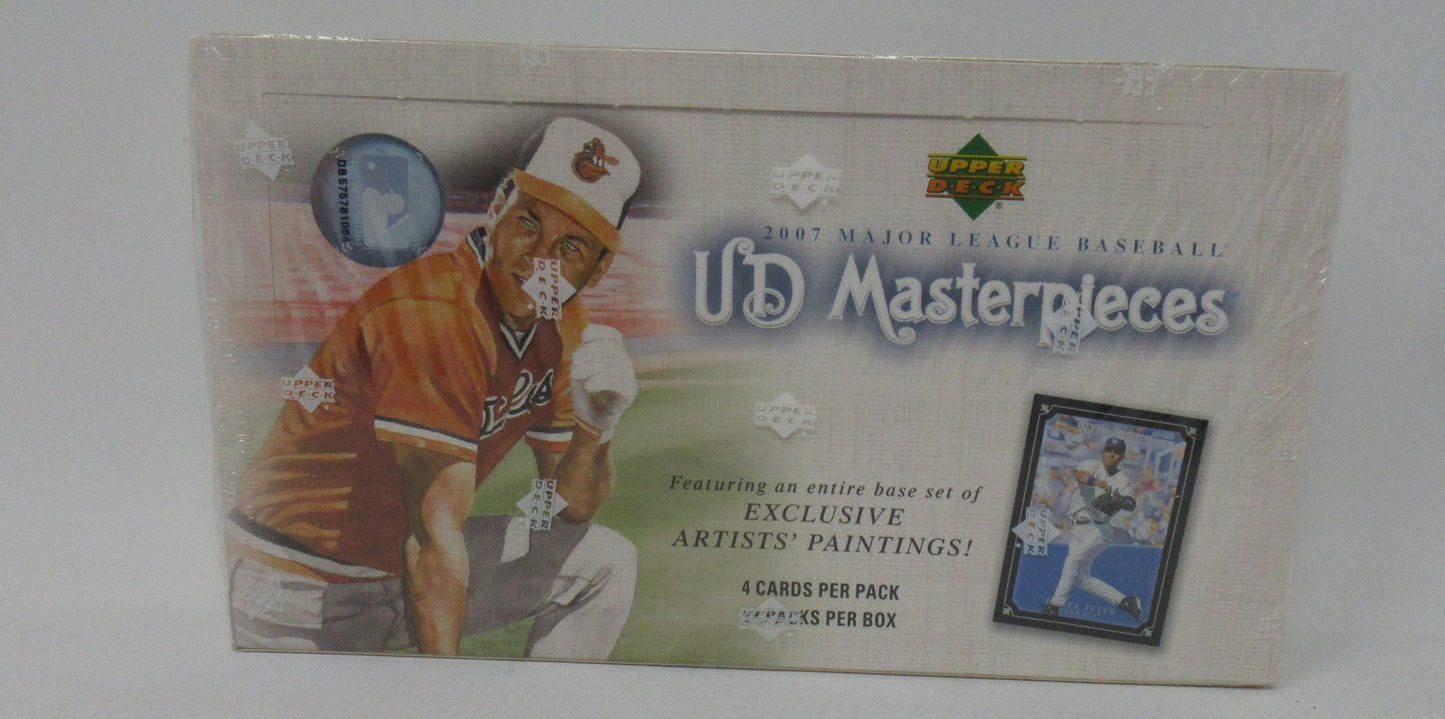 2007 Upper Deck Masterpieces Baseball Box (Hobby) (18/4)