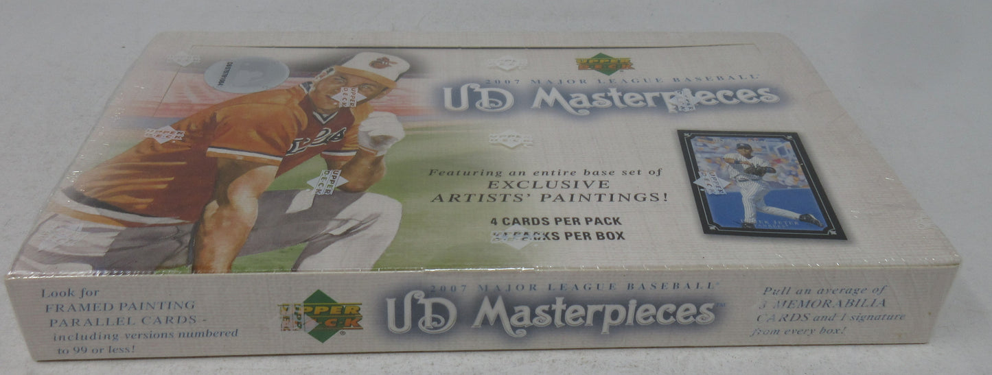 2007 Upper Deck Masterpieces Baseball Box (Hobby) (18/4)