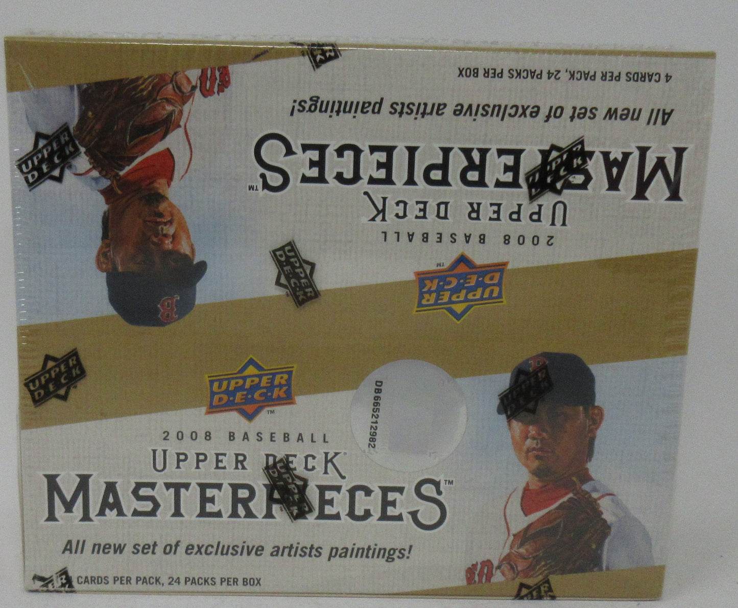 2008 Upper Deck Masterpieces Baseball Box (Retail) (24/4)