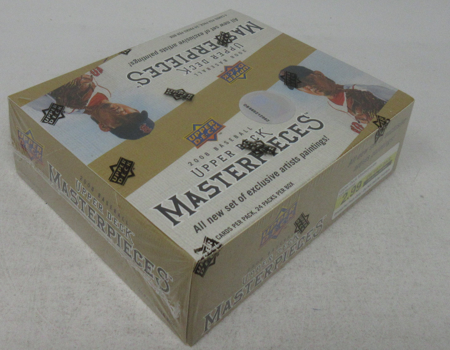 2008 Upper Deck Masterpieces Baseball Box (Retail) (24/4)