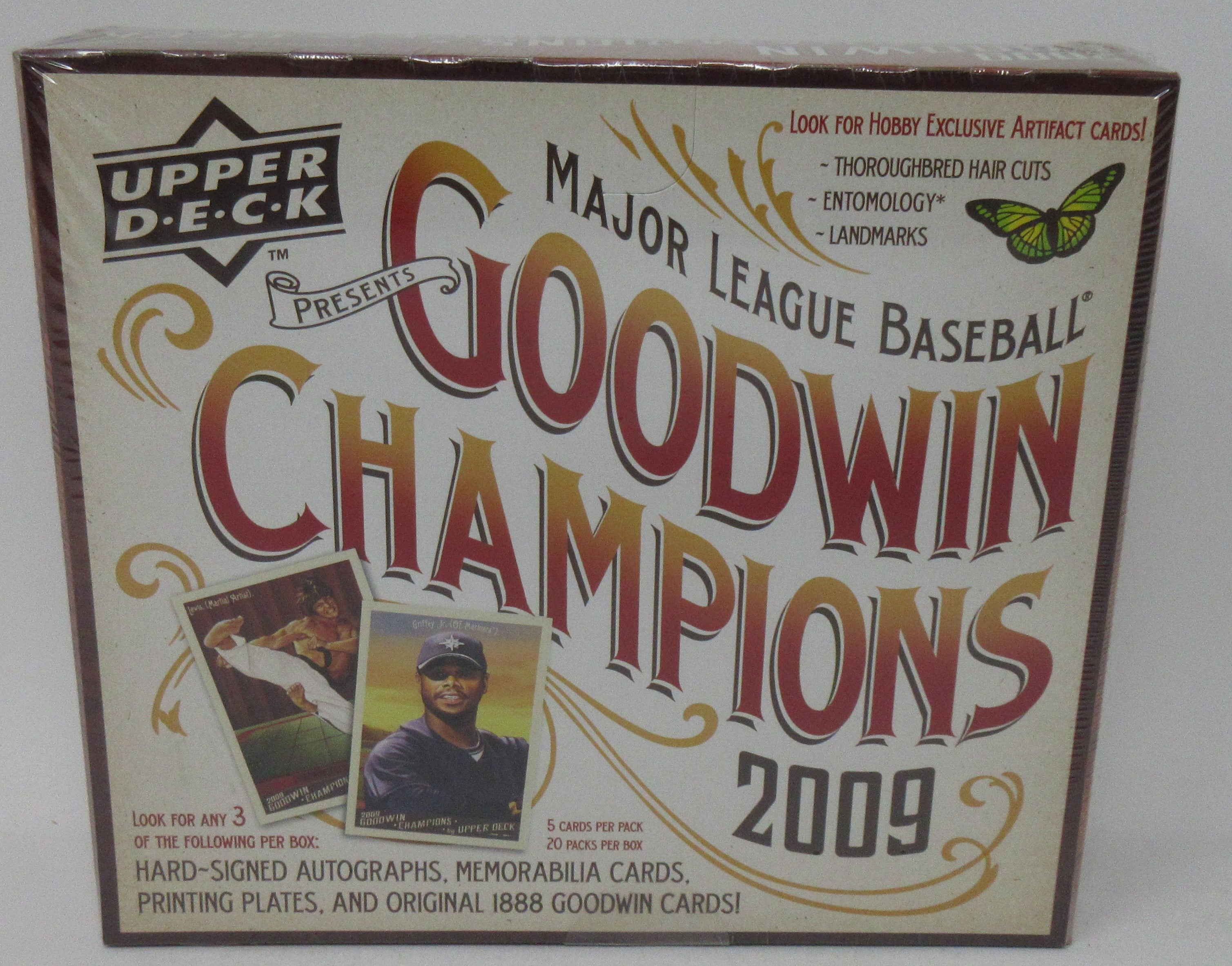 2009 Upper Deck Goodwin Champions Baseball Box (Hobby) (20/5)