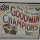 2009 Upper Deck Goodwin Champions Baseball Box (Hobby) (20/5)