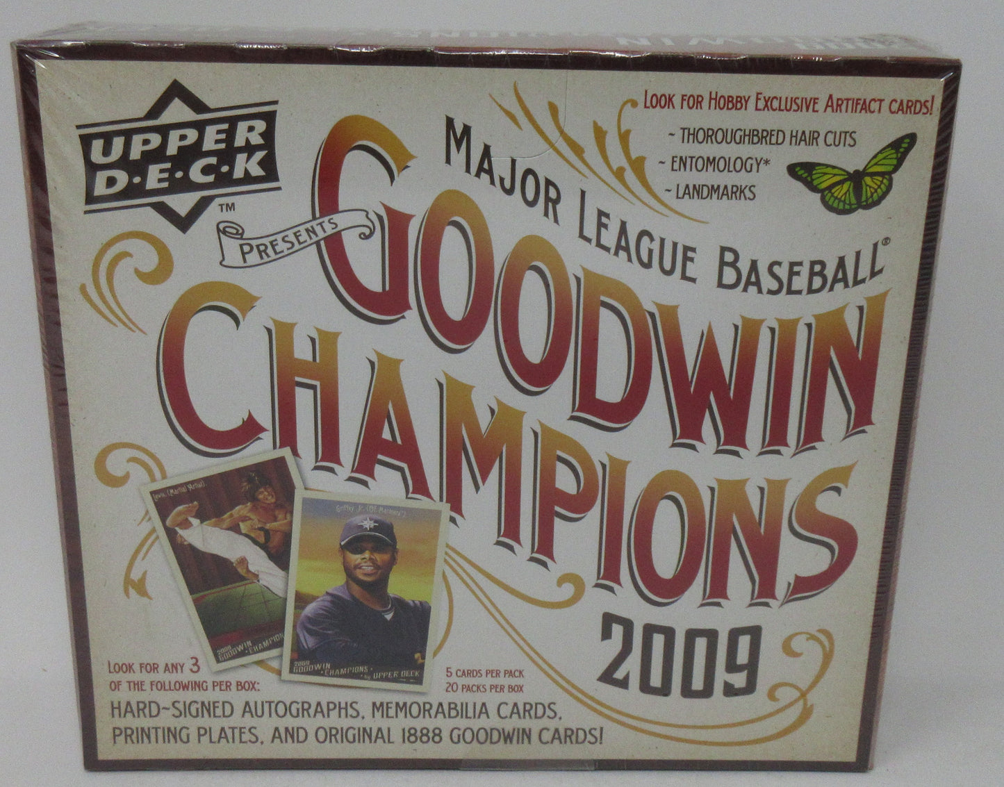 2009 Upper Deck Goodwin Champions Baseball Box (Hobby) (20/5)
