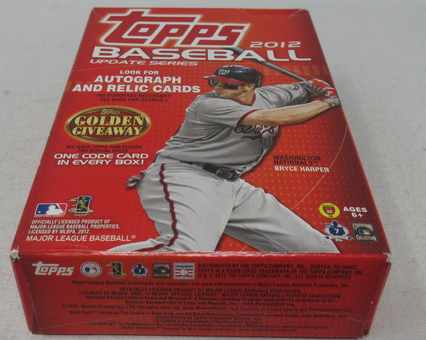 2012 Topps Baseball Update Series Hanger Box (72)
