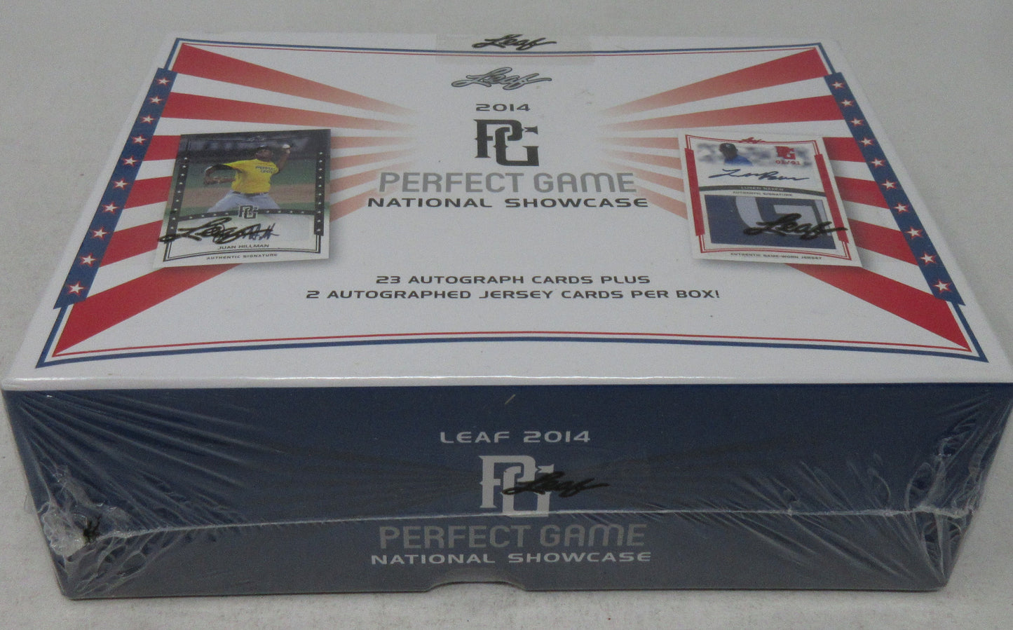 2014 Leaf National Showcase Perfect Game Baseball Box (23 and 2)