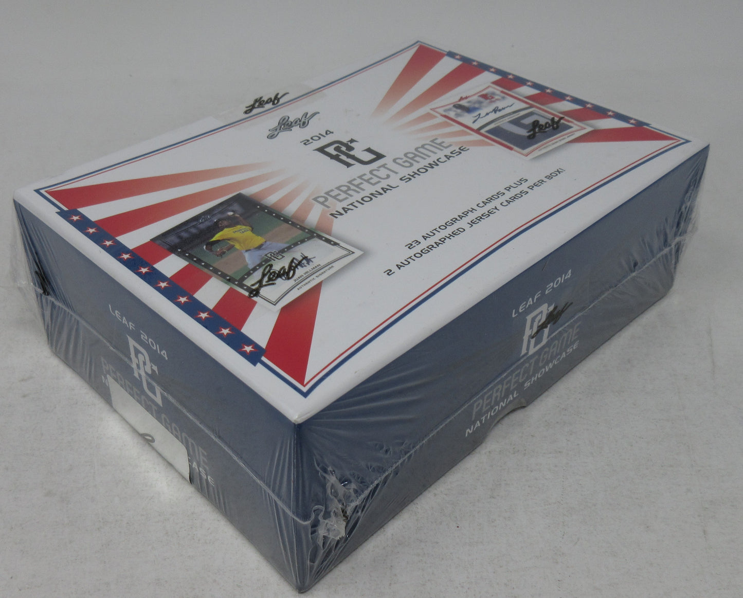 2014 Leaf National Showcase Perfect Game Baseball Box (23 and 2)