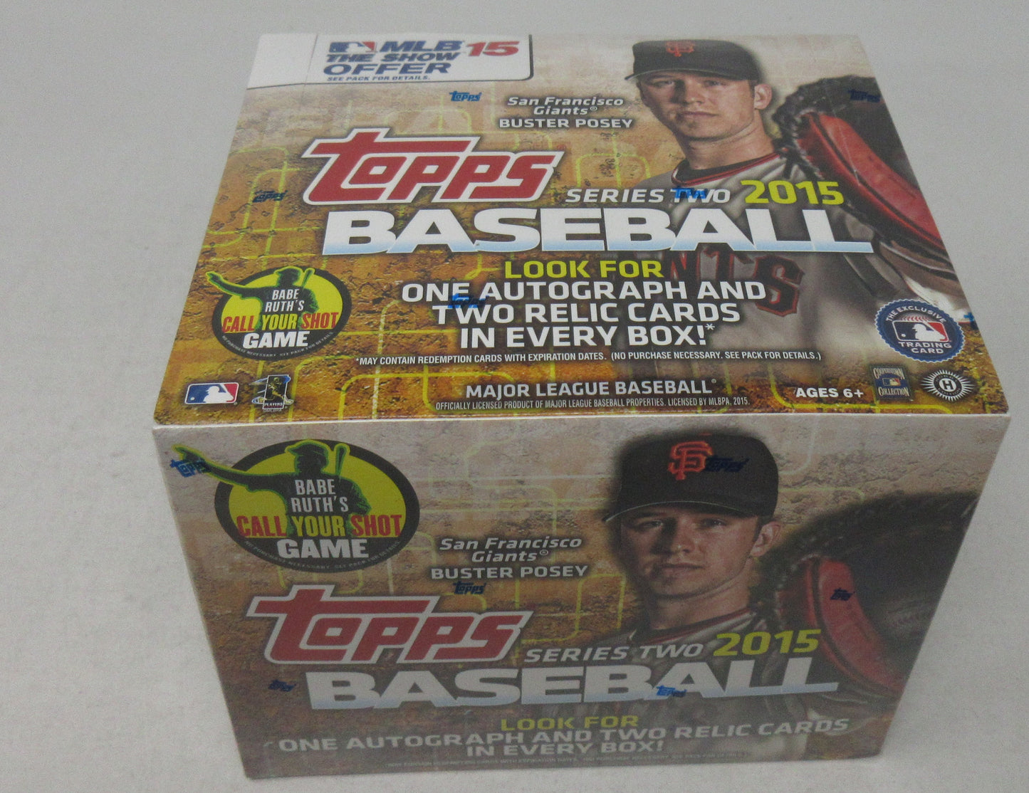 2015 Topps Baseball Series 2 Jumbo Box (Hobby) (10/50)