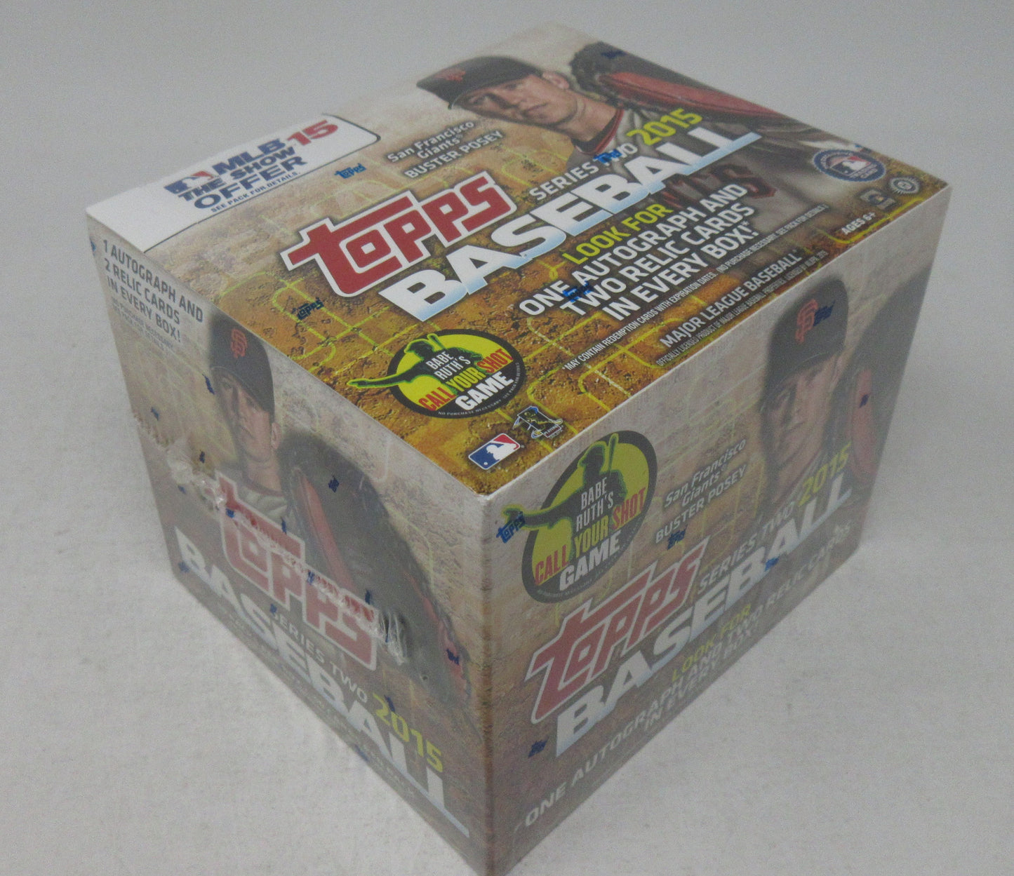 2015 Topps Baseball Series 2 Jumbo Box (Hobby) (10/50)