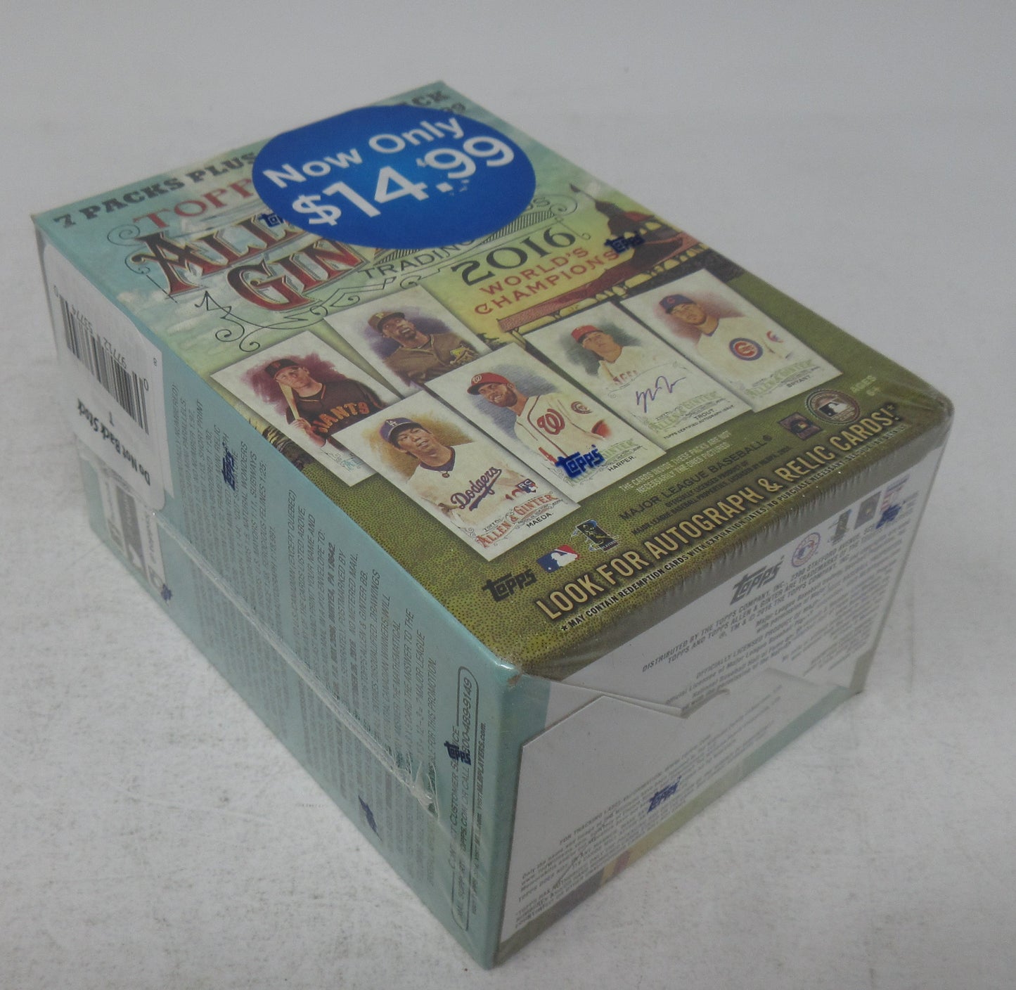 2016 Topps Allen & Ginter Baseball Blaster Box (8/6)