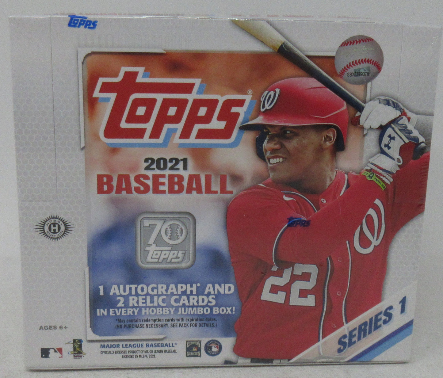 2021 Topps Baseball Series 1 Jumbo Box (Hobby) (10/46)