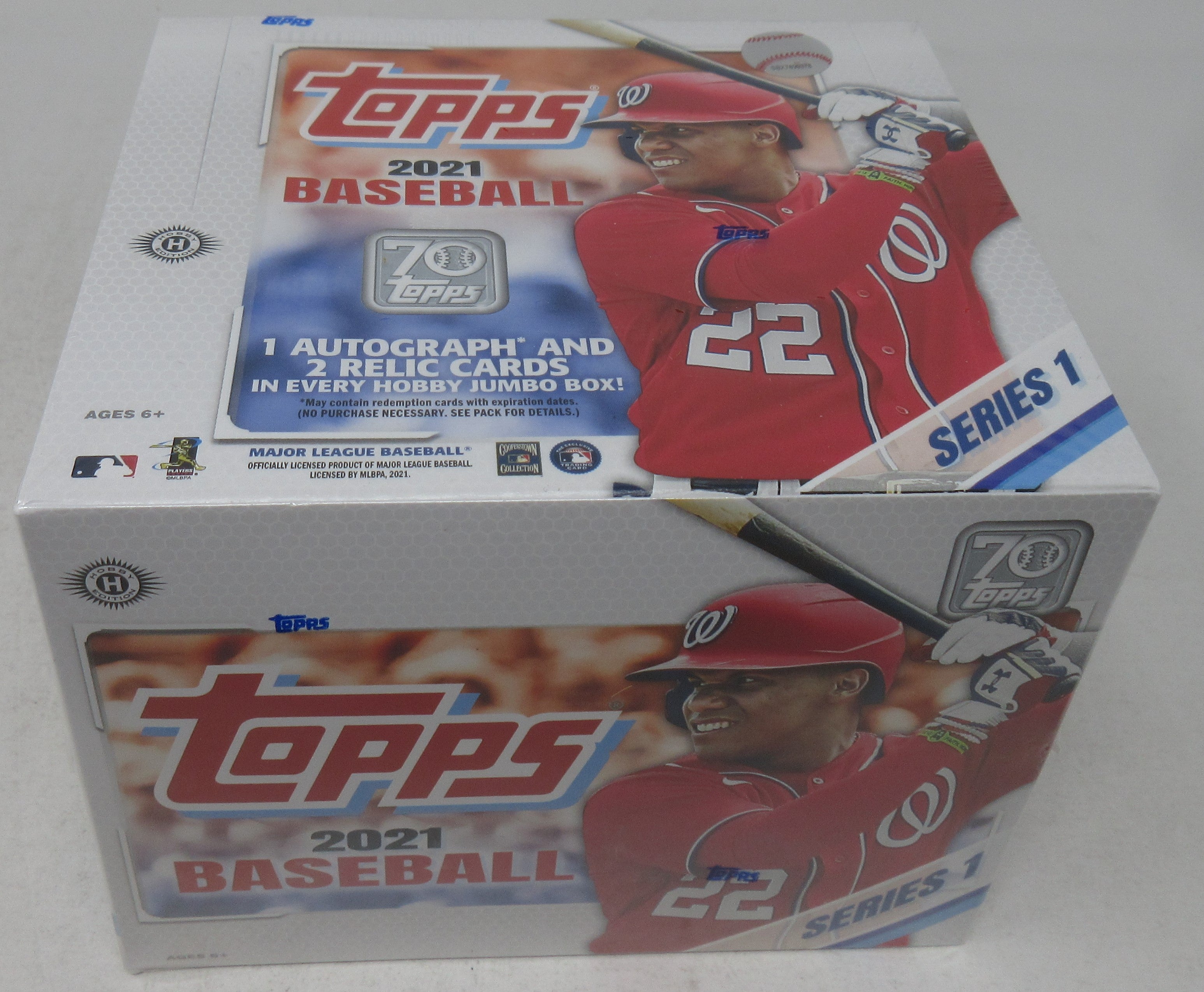 2021 Topps Baseball Series 1 Jumbo Box (Hobby) (10/46)