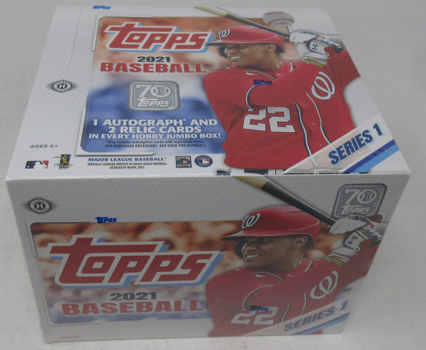 2021 Topps Baseball Series 1 Jumbo Box (Hobby) (10/46)