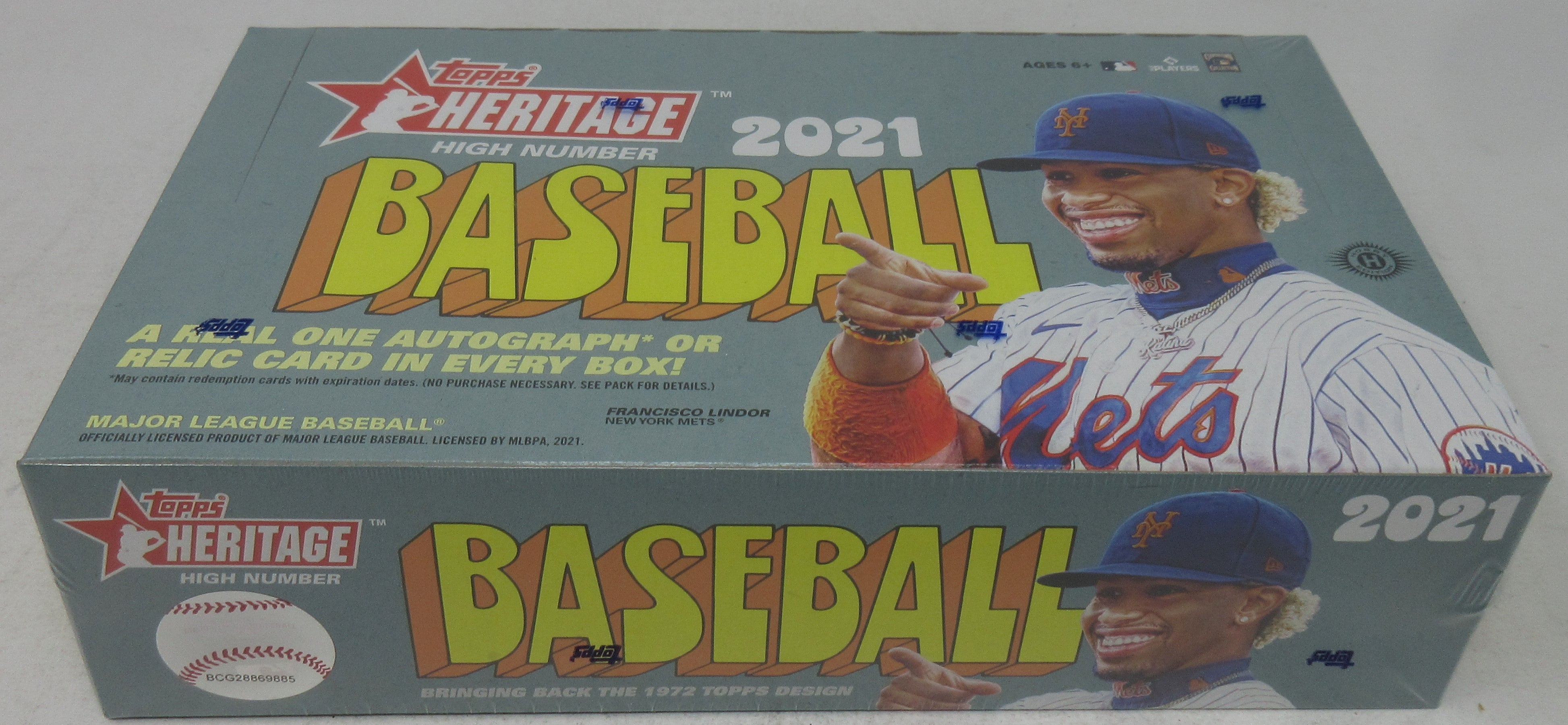 2021 Topps Heritage High Number Baseball Box (Hobby) (24/9)