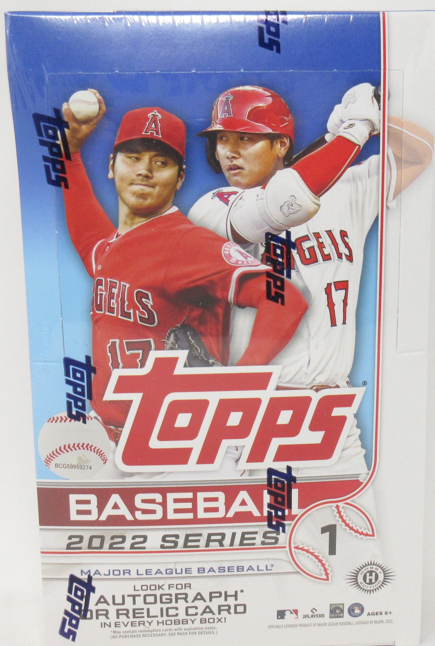 2022 Topps Baseball Series 1 Box (Hobby) (24/14)