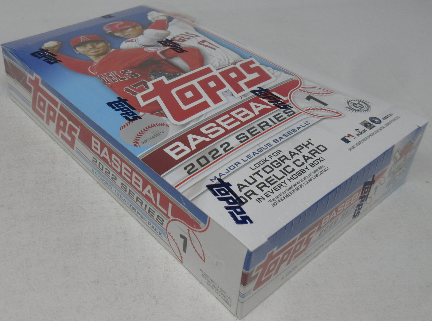 2022 Topps Baseball Series 1 Box (Hobby) (24/14)