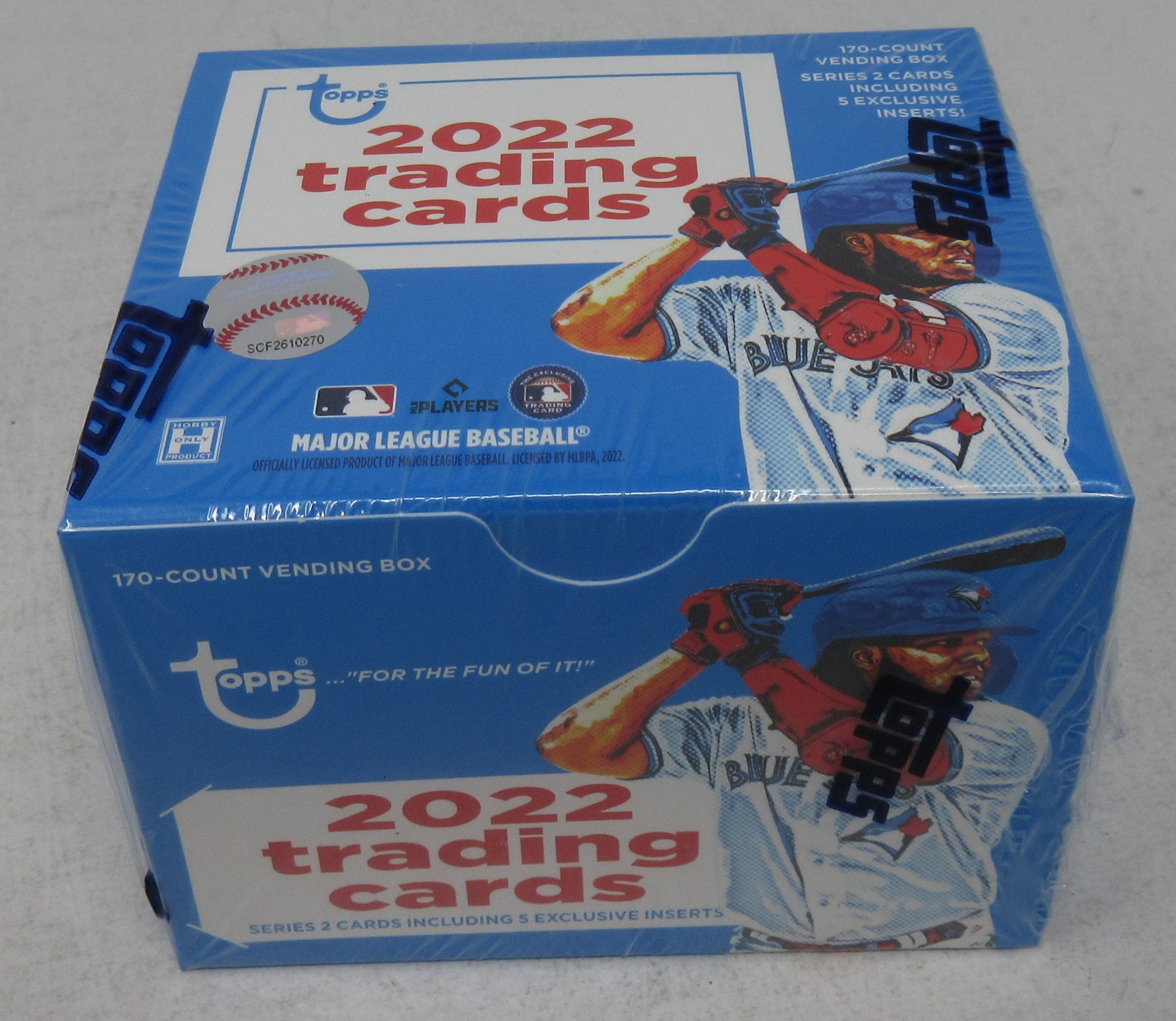 2022 Topps Baseball Series 2 Vending Box (Hobby) (170/5)