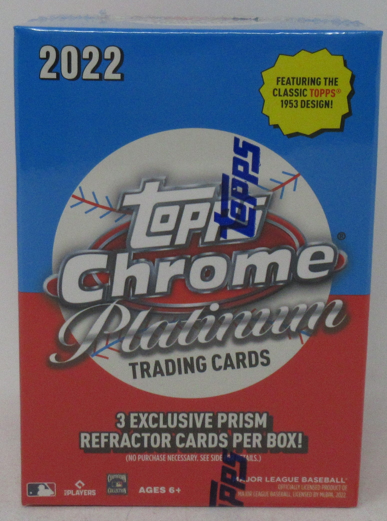 2022 Topps Chrome Platinum Anniversary Baseball Blaster Box (8/4)