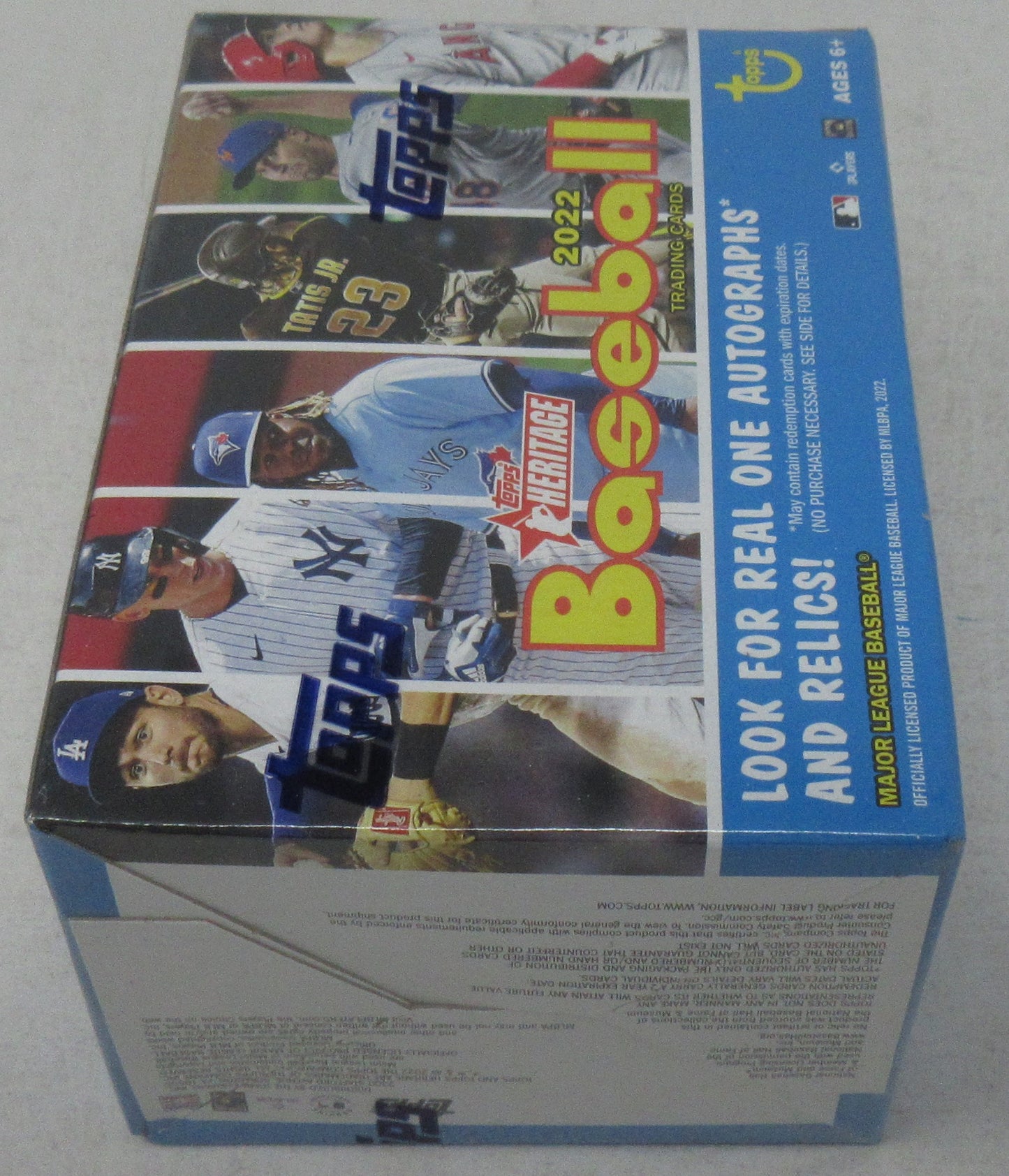 2022 Topps Heritage Baseball Blaster Box (Venezuela  Stamps) (8/9)