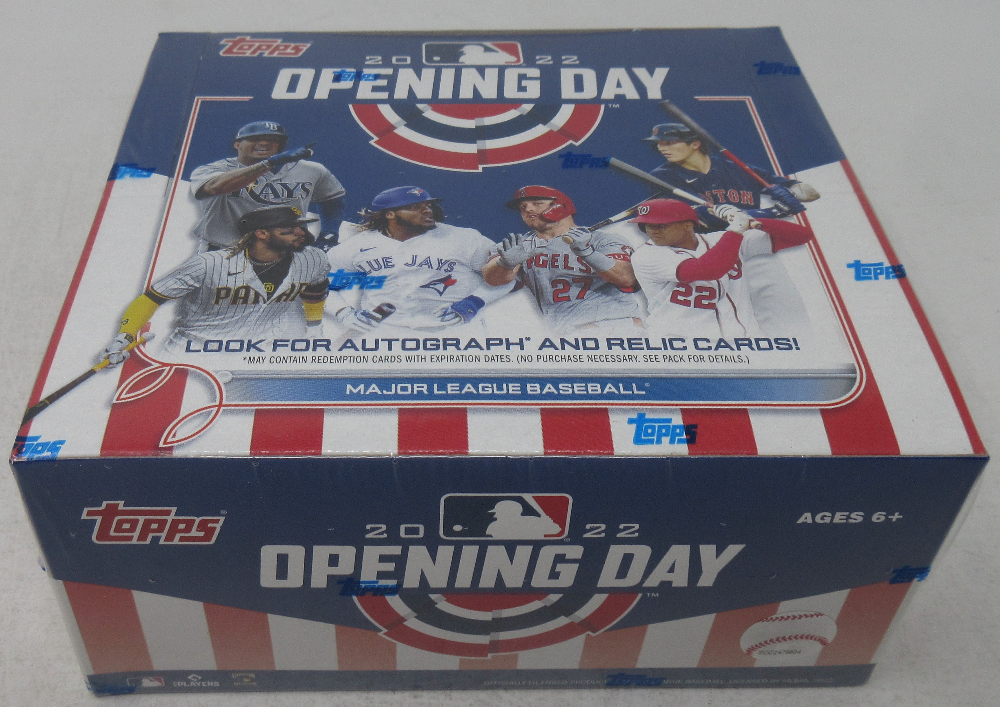 2022 Topps Opening Day Baseball Box (Hobby) (36/7)