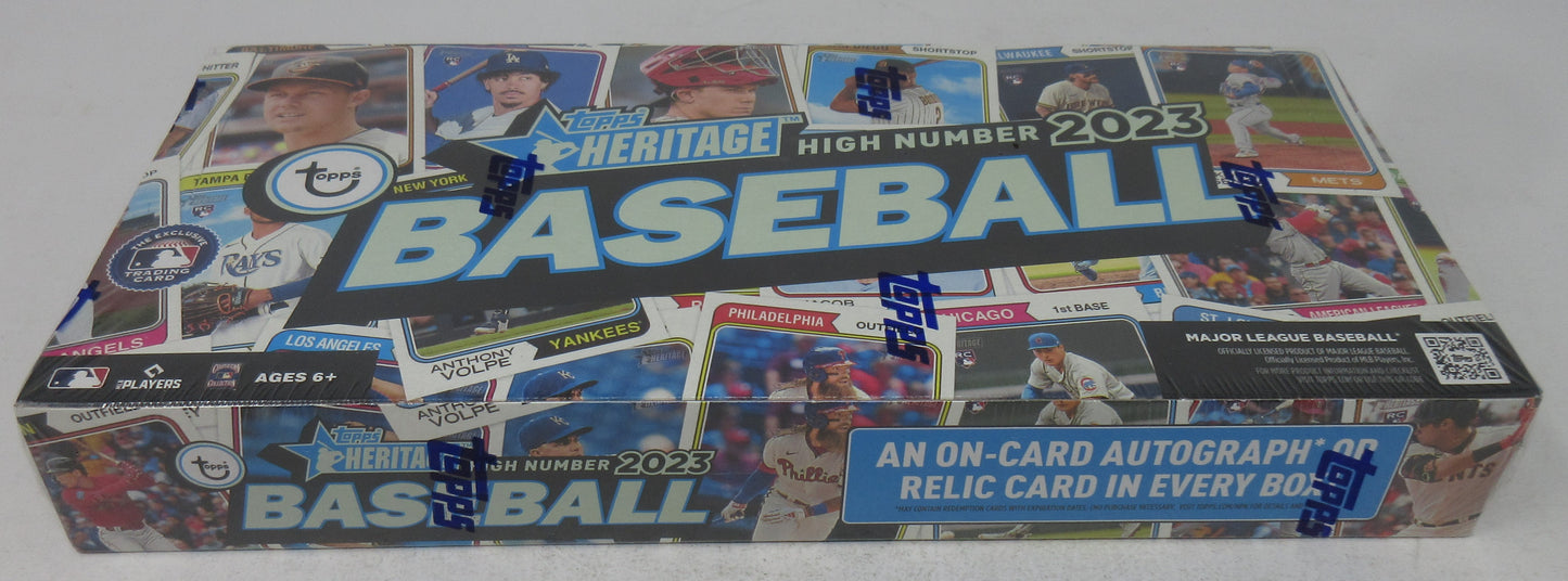 2023 Topps Heritage High Number Baseball Box (Hobby) (24/9)