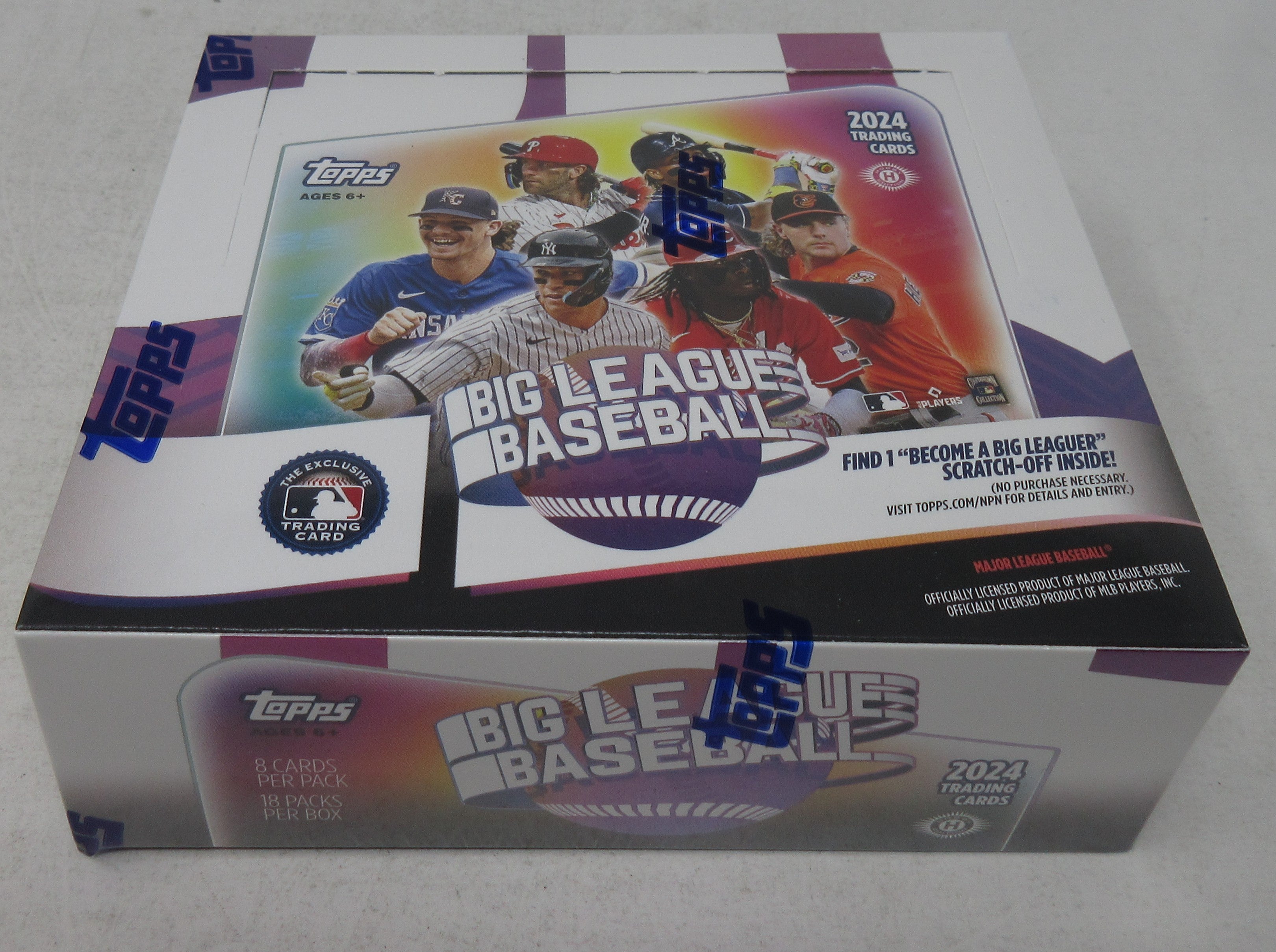2024 Topps Big League Baseball Box (Hobby) (18/8)