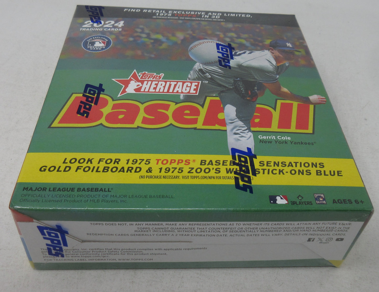 2024 Topps Heritage Baseball Mega Box (Retail) (15/9)