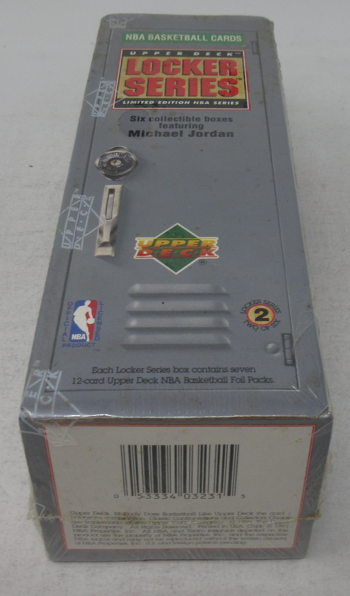 1991/92 Upper Deck Basketball Low Series Locker Box (7/12)