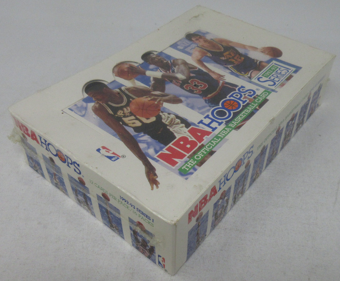 1992/93 Hoops Basketball Series 1 Box (36/12)